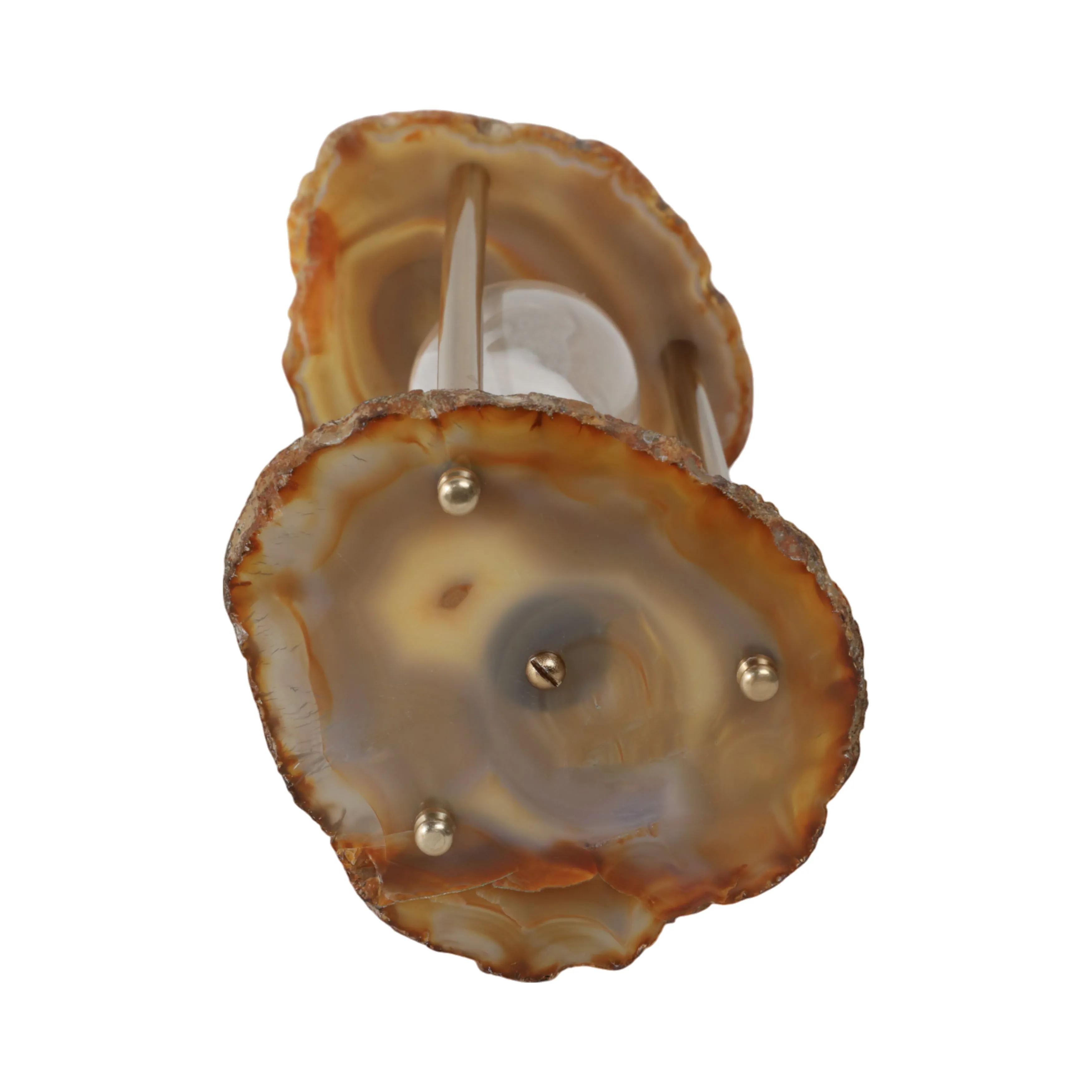10" Jenkins Agate Hourglass