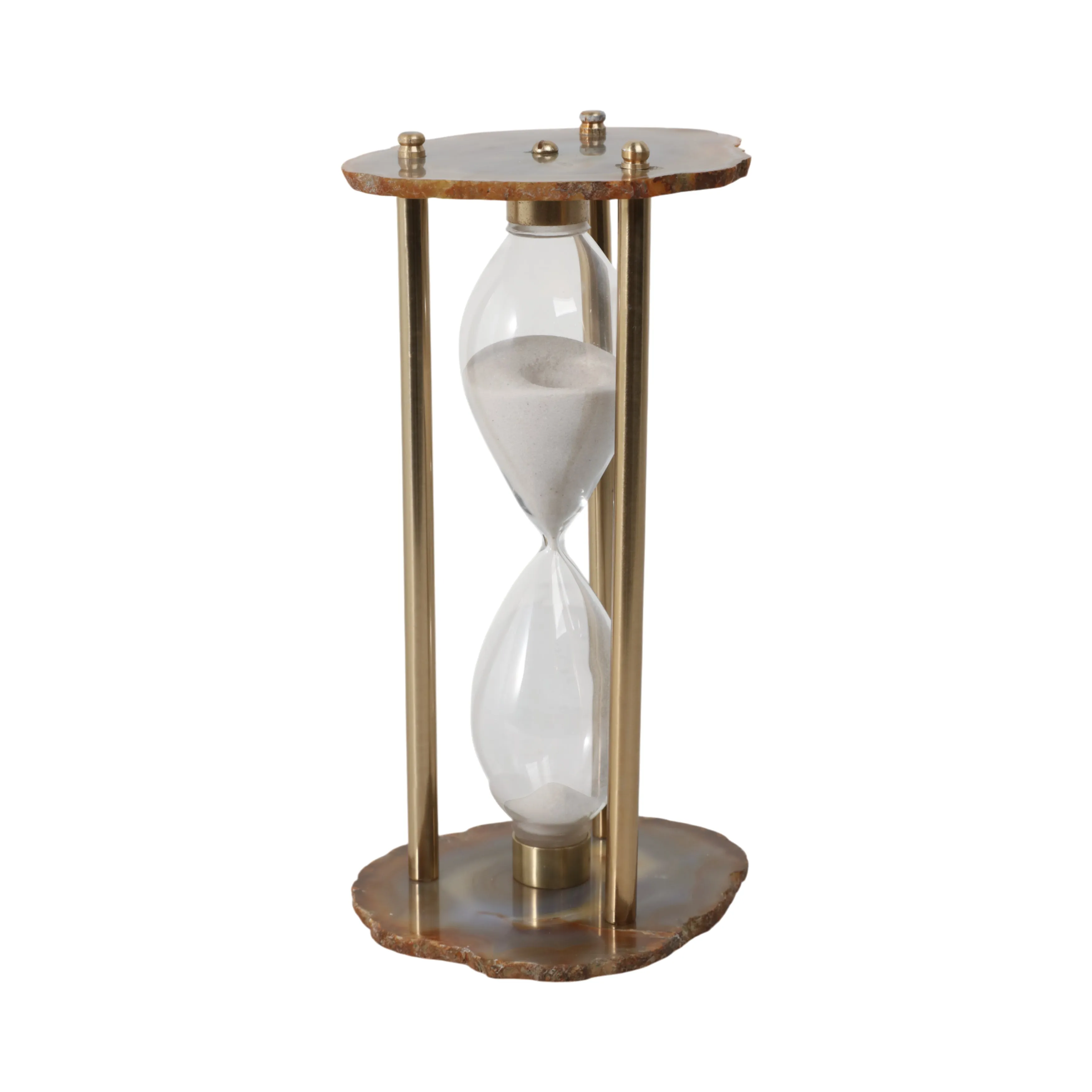 10" Jenkins Agate Hourglass