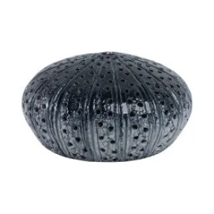 10" Sea Urchin Object Reactive Finish, Blue