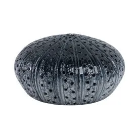 10" Sea Urchin Object Reactive Finish, Blue