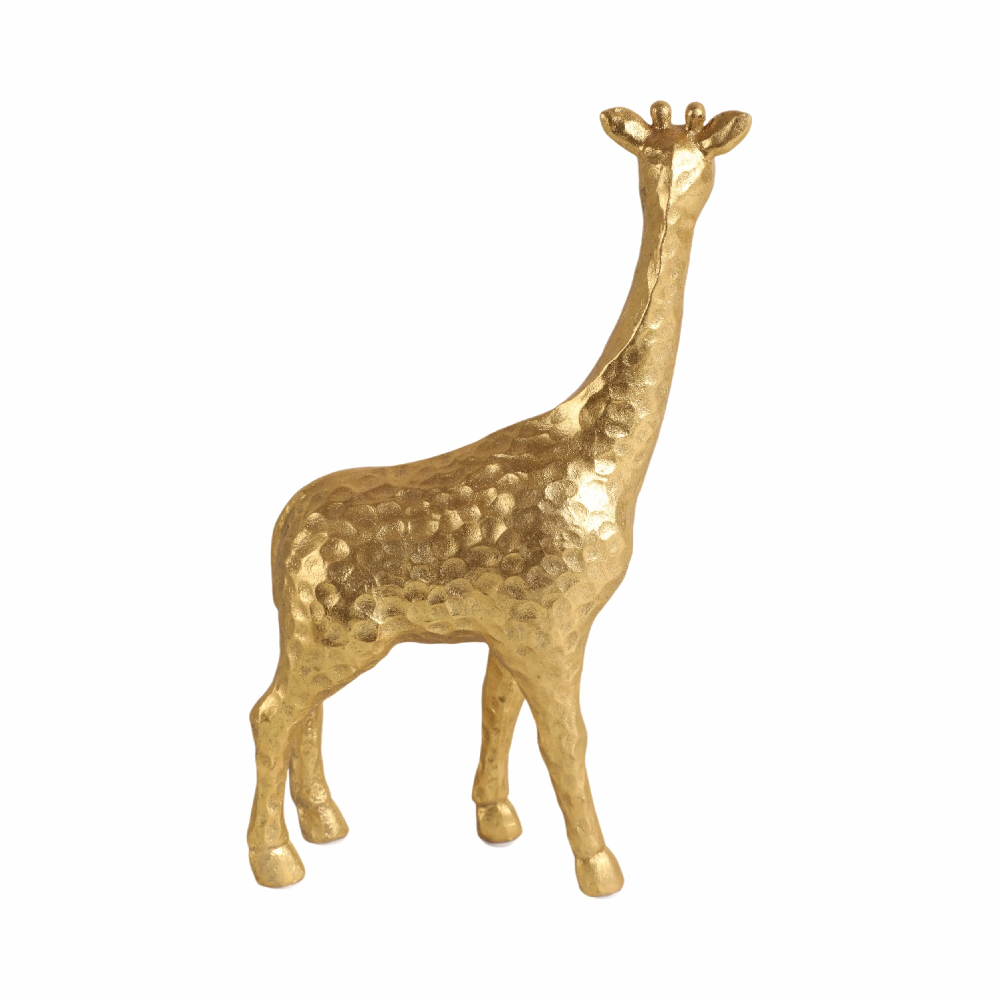 10" Standing Pretty Giraffe, Gold
