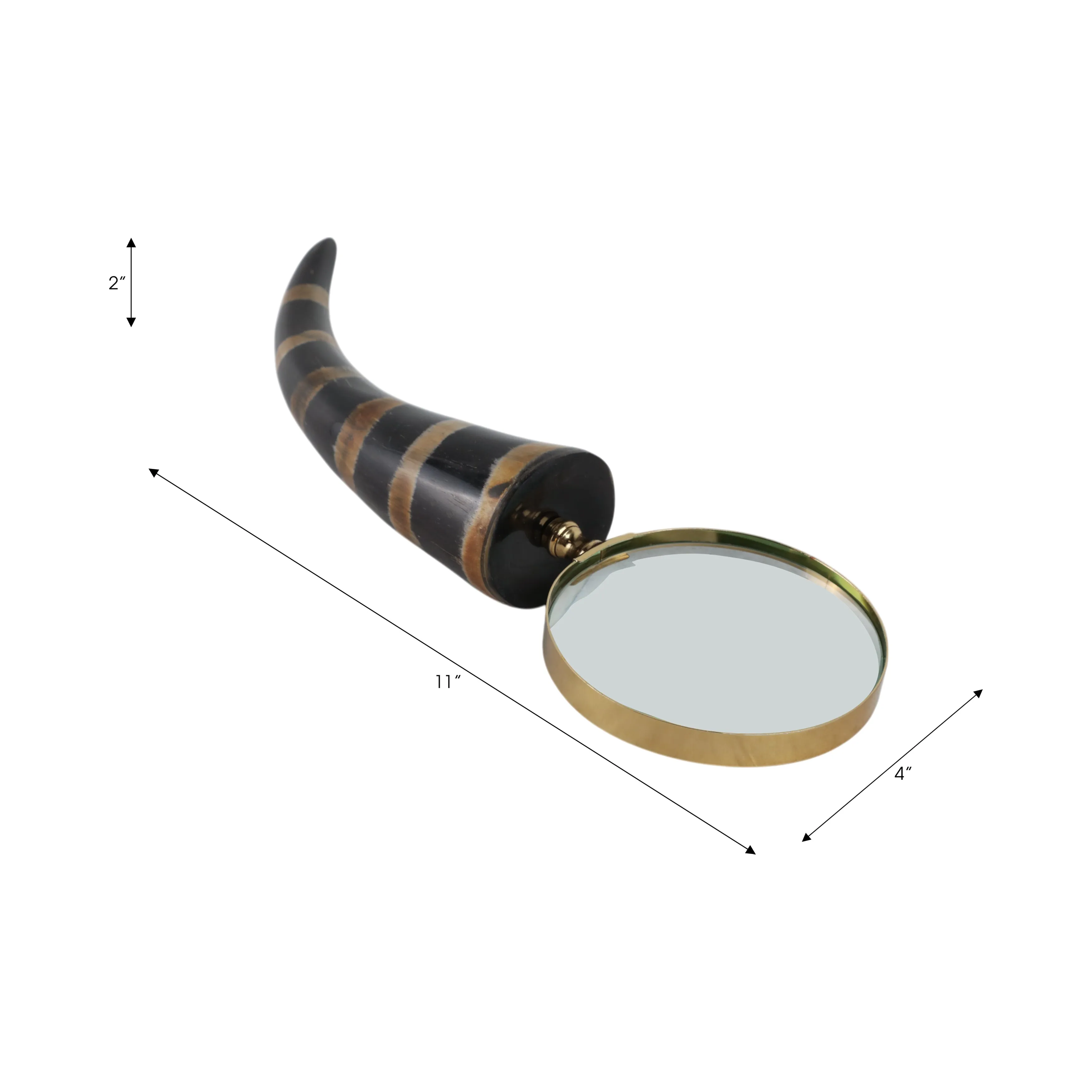 11" Curran Horn Magnifying Glass