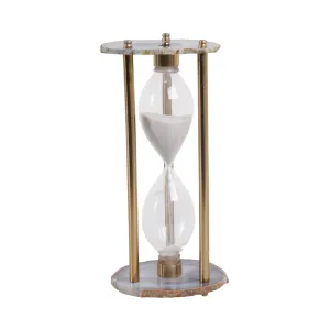 11" Ellis Agate Hourglass
