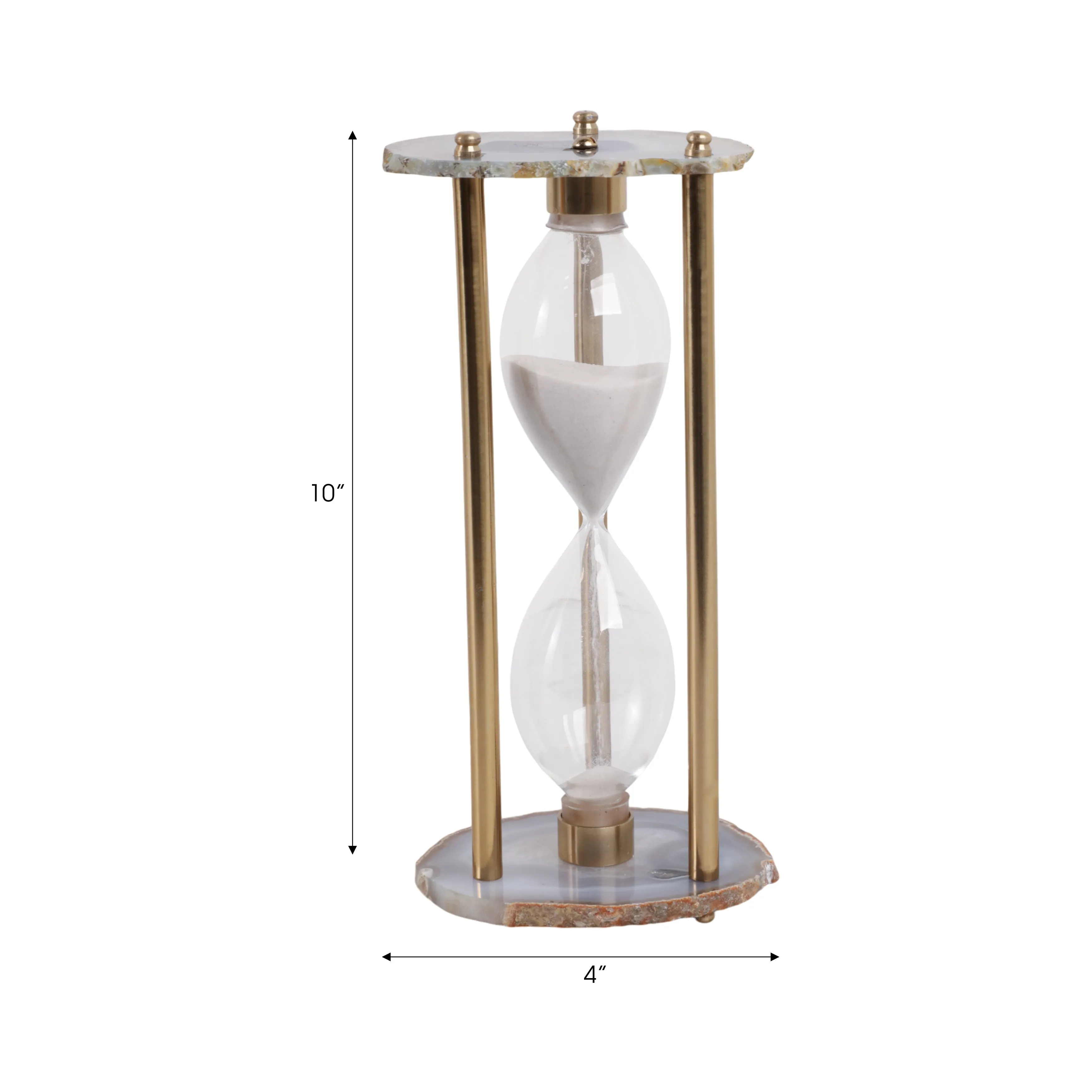 11" Ellis Agate Hourglass
