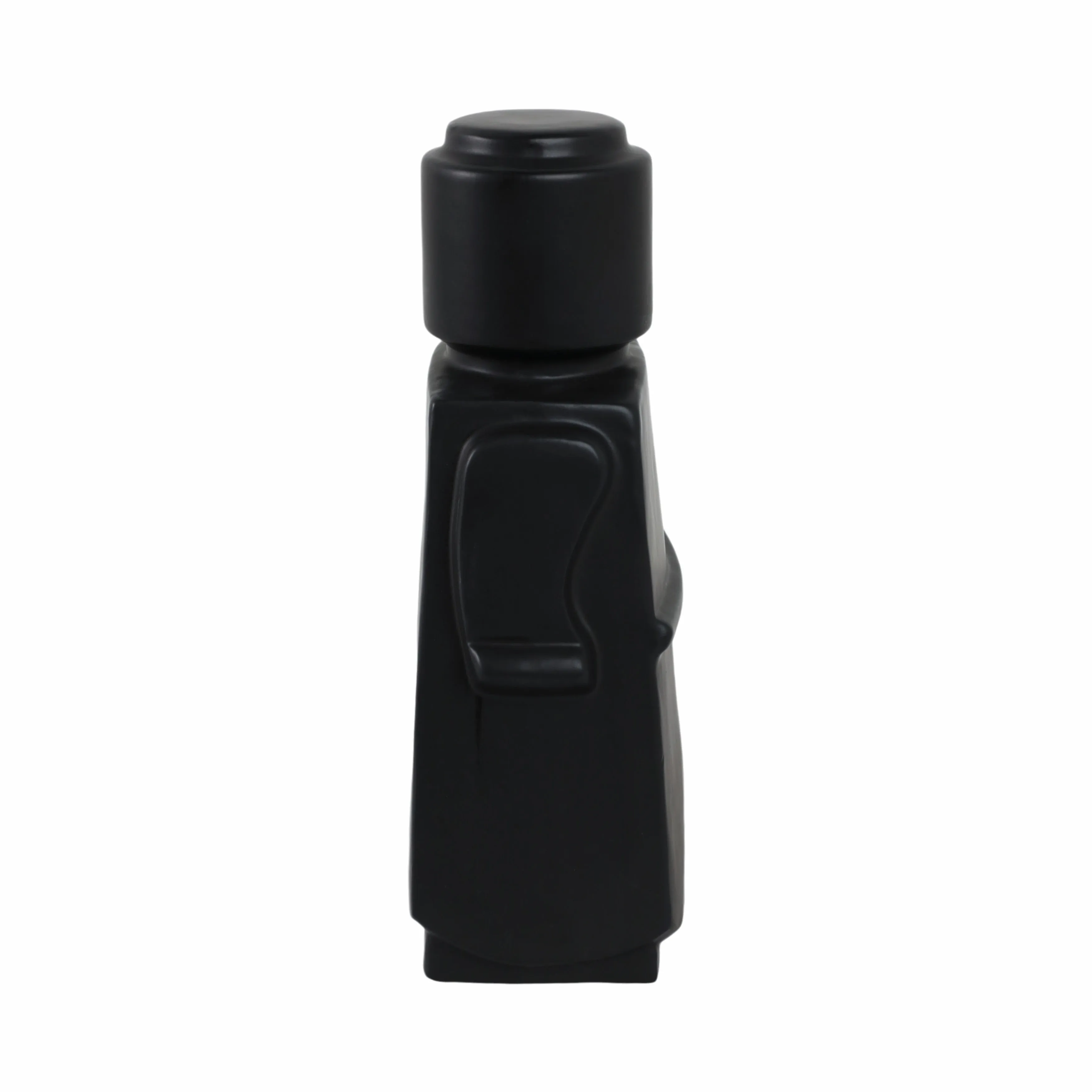 12" Block Girl Figure, Black