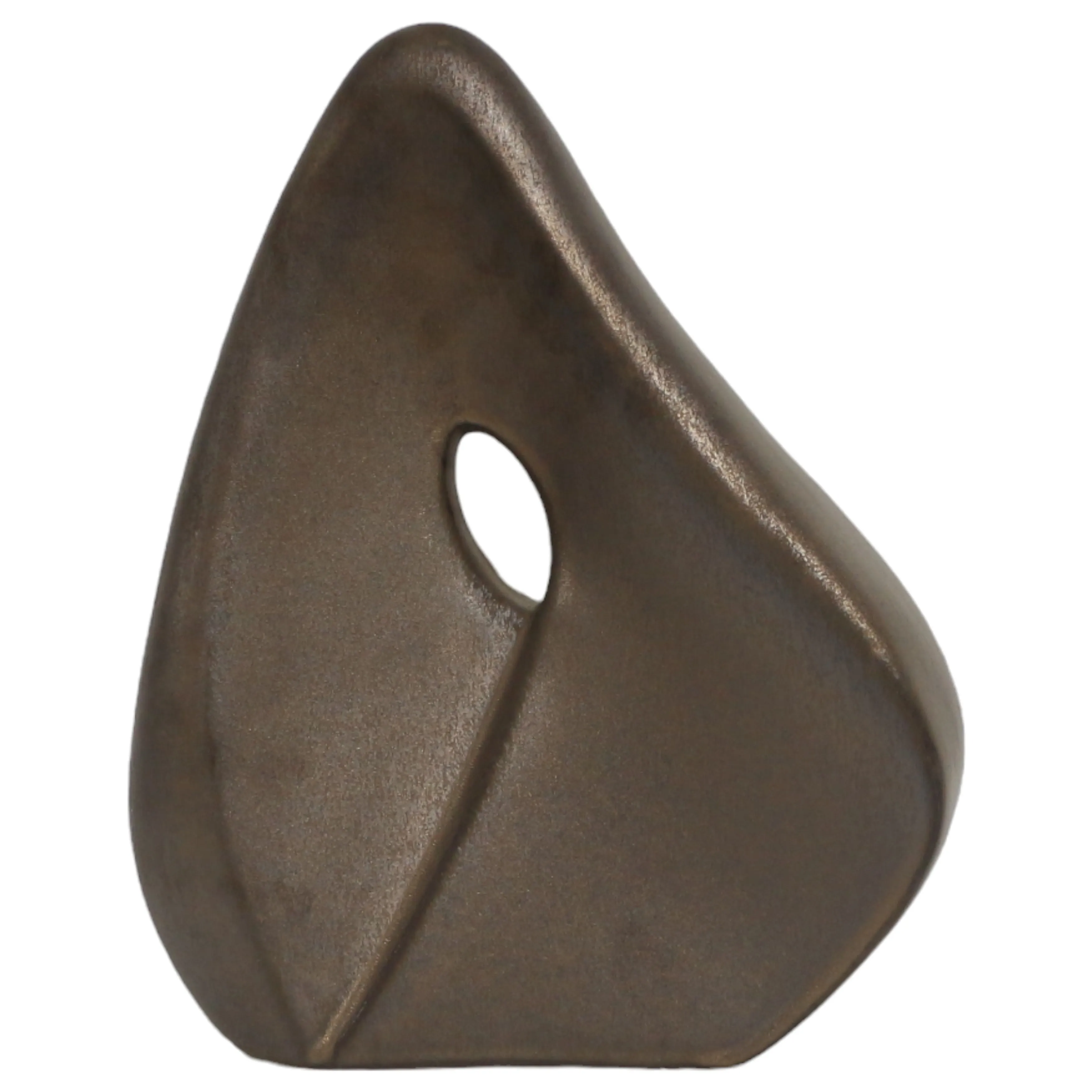 12" Carroll Bronze Cer Statuary