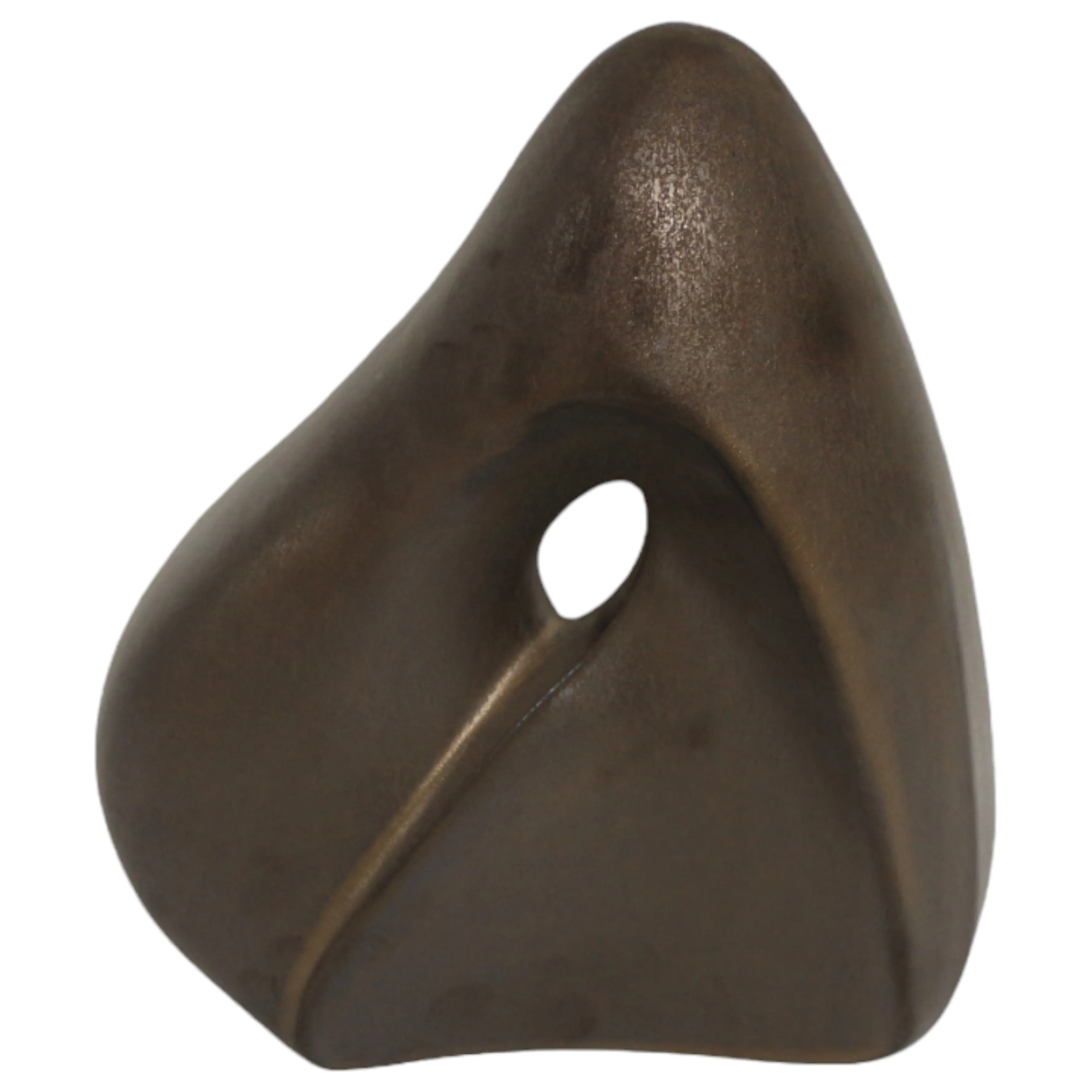 12" Carroll Bronze Cer Statuary