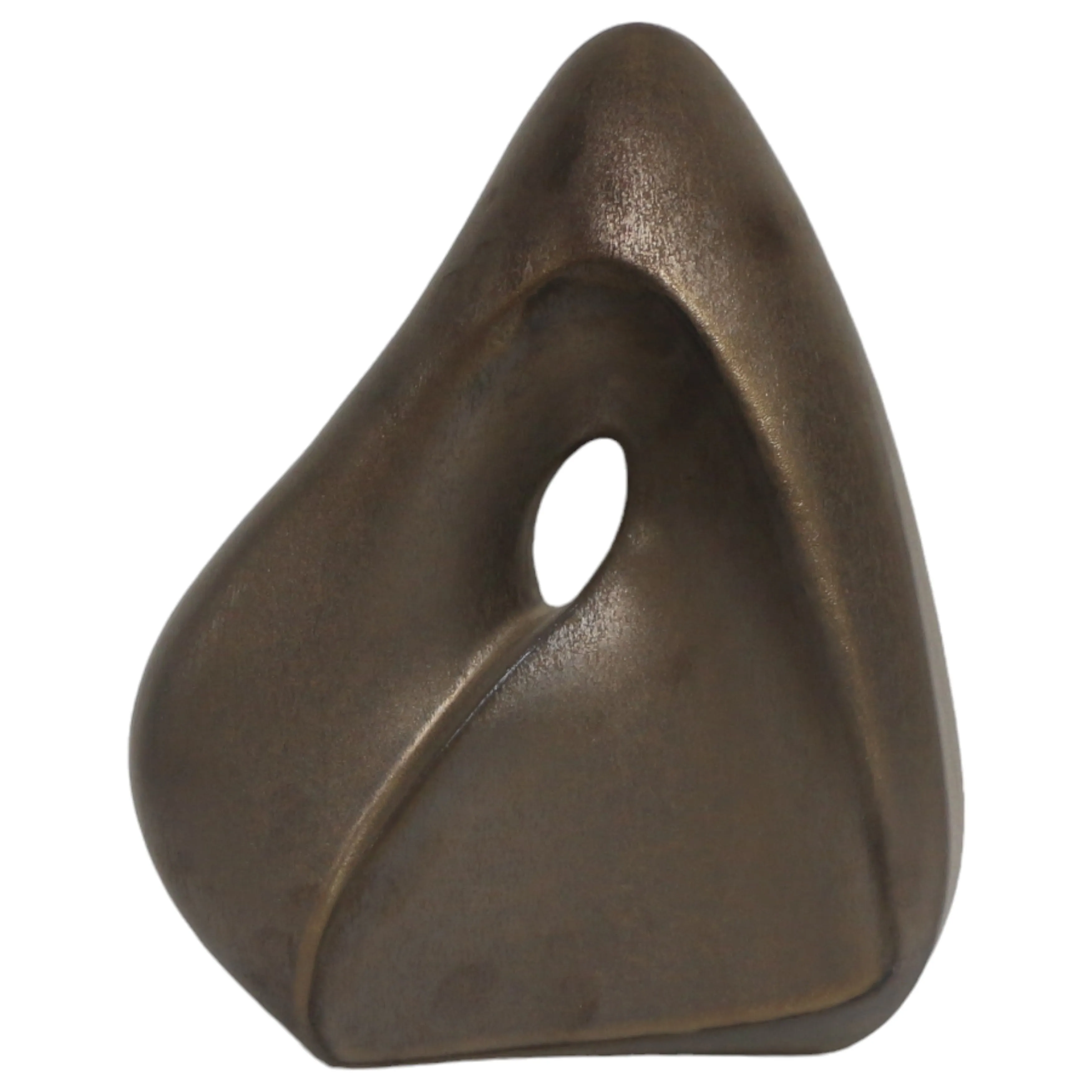 12" Carroll Bronze Cer Statuary