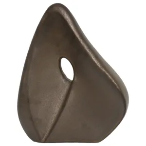 12" Carroll Bronze Cer Statuary