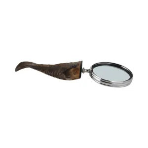 12" Crassus Horn Magnifying Glass