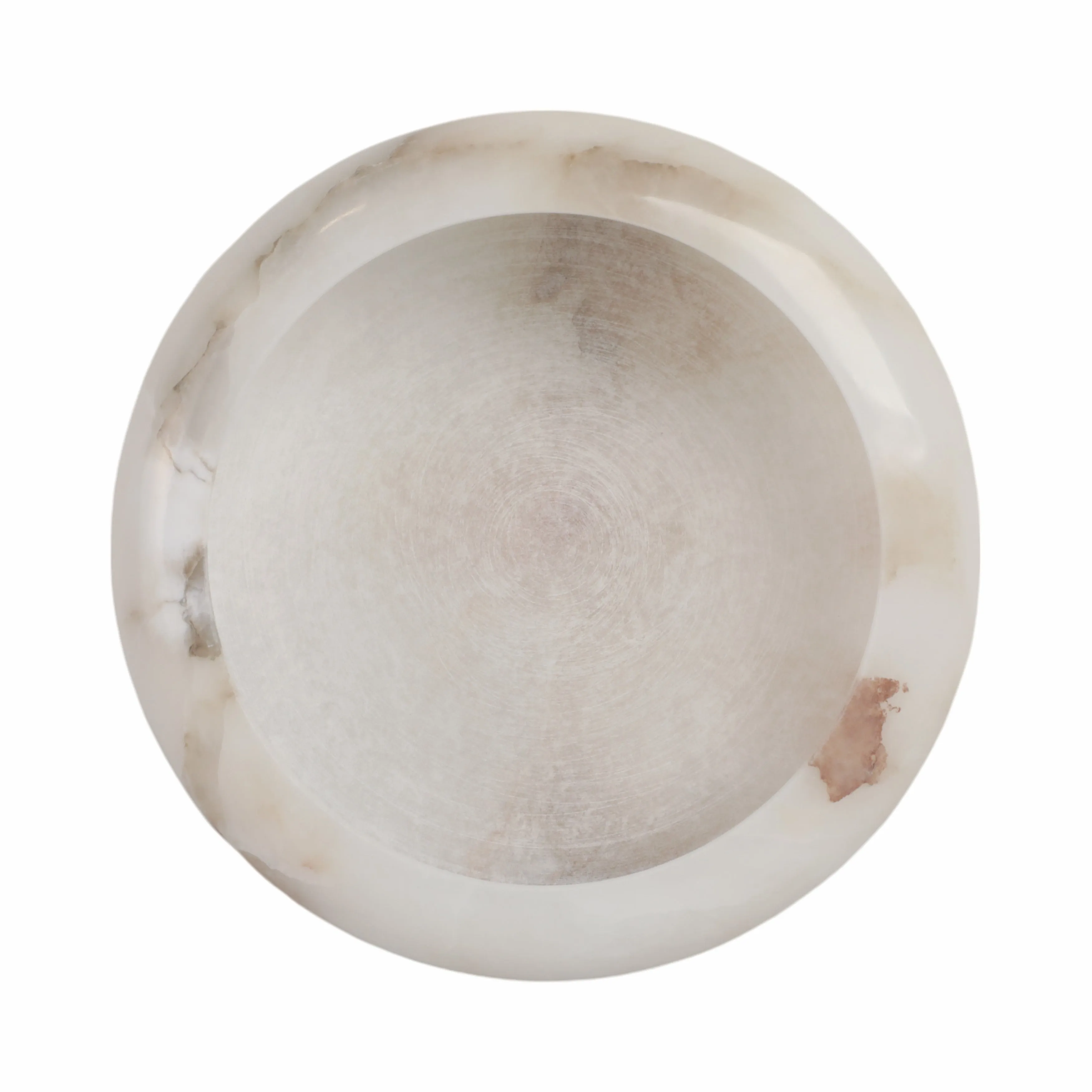 12" Dolce Large Alabaster Bowl