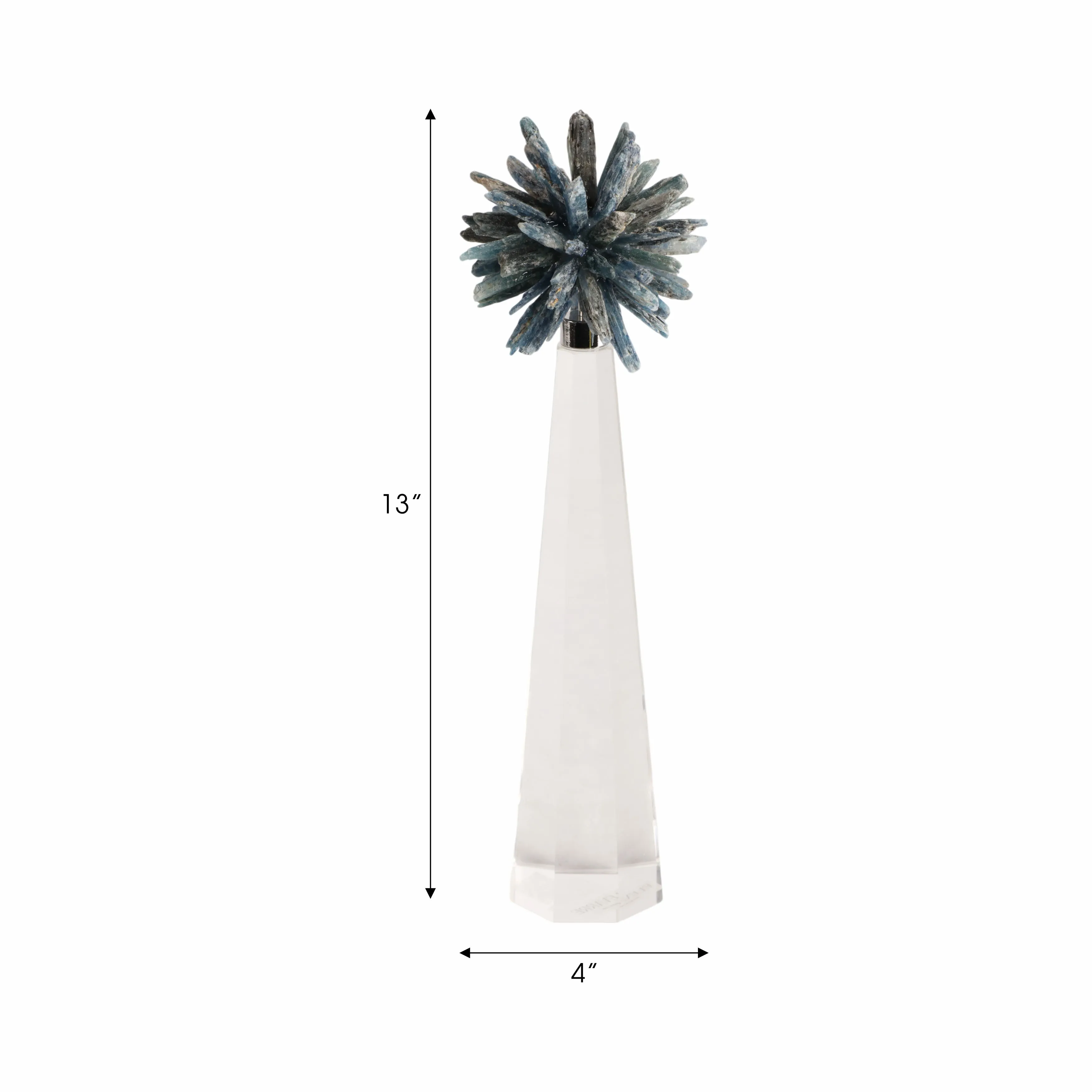 13" Clara Small Blue Stone Statuary