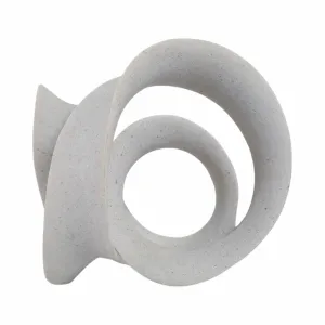 13" Menen Large Grey Loop Statuary