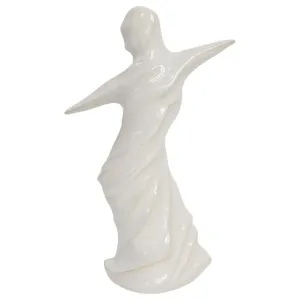 14" Ankeny Cer Dancer Statuary