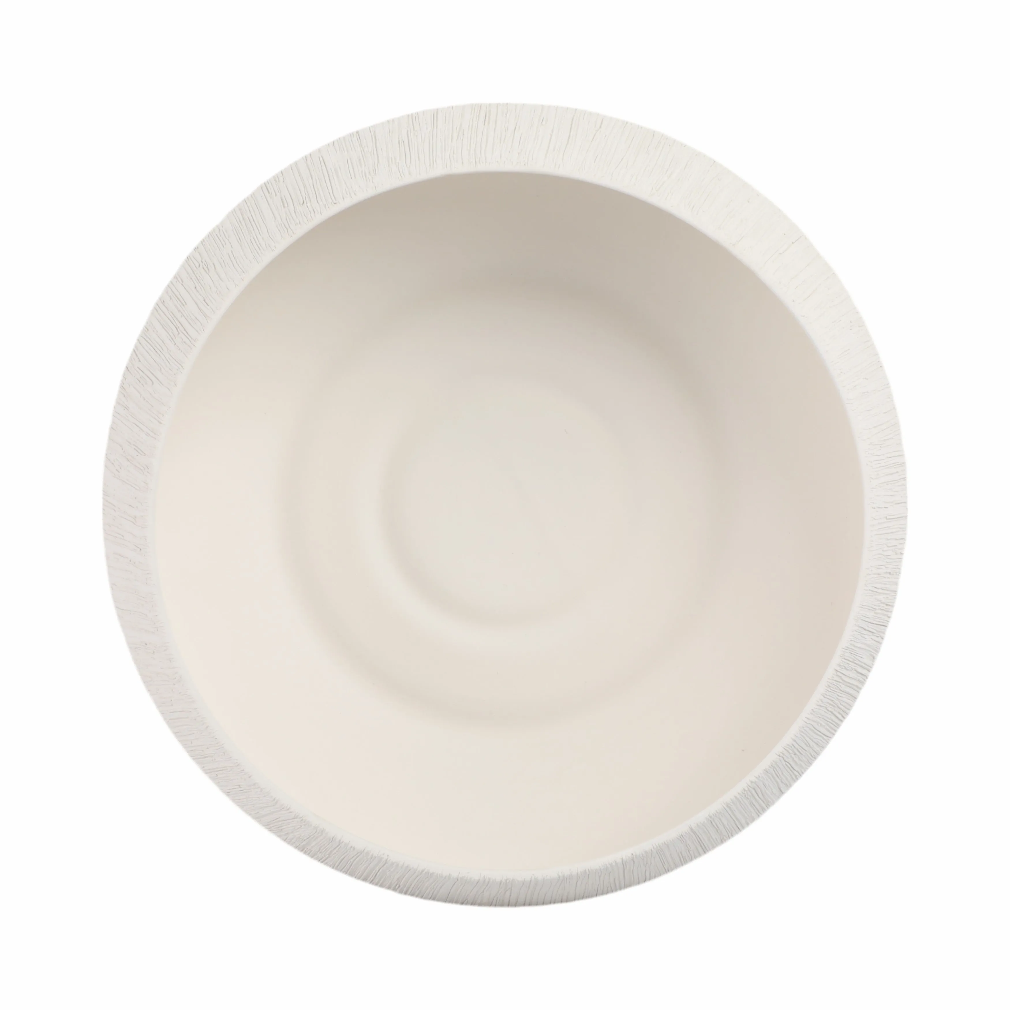14" Cascais White Portugal Bowl