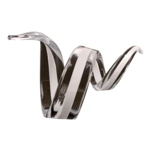 14" Newtok Long Glass Ribbon Statuary