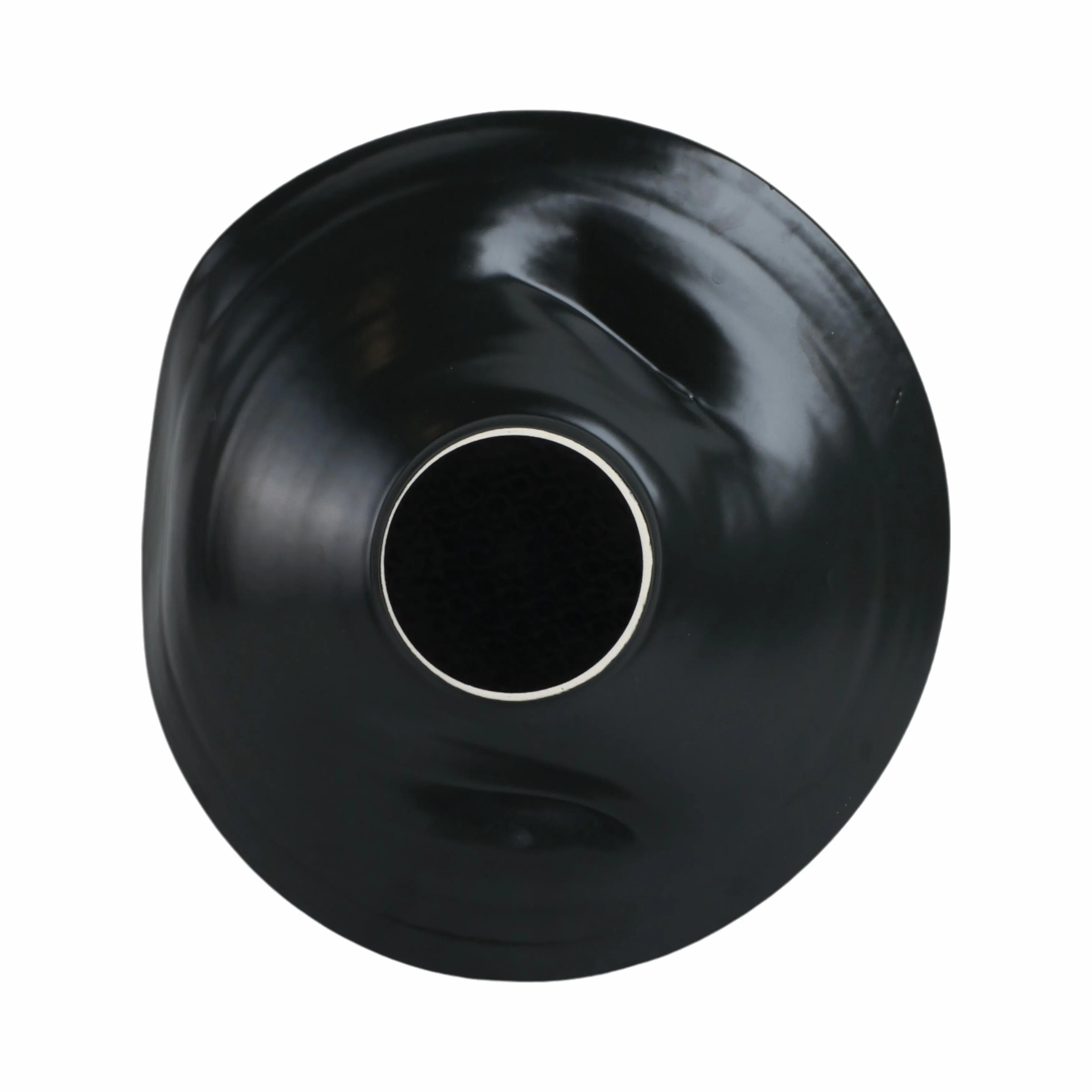 14" Yaretzi Small Porcelain Bowl, Black