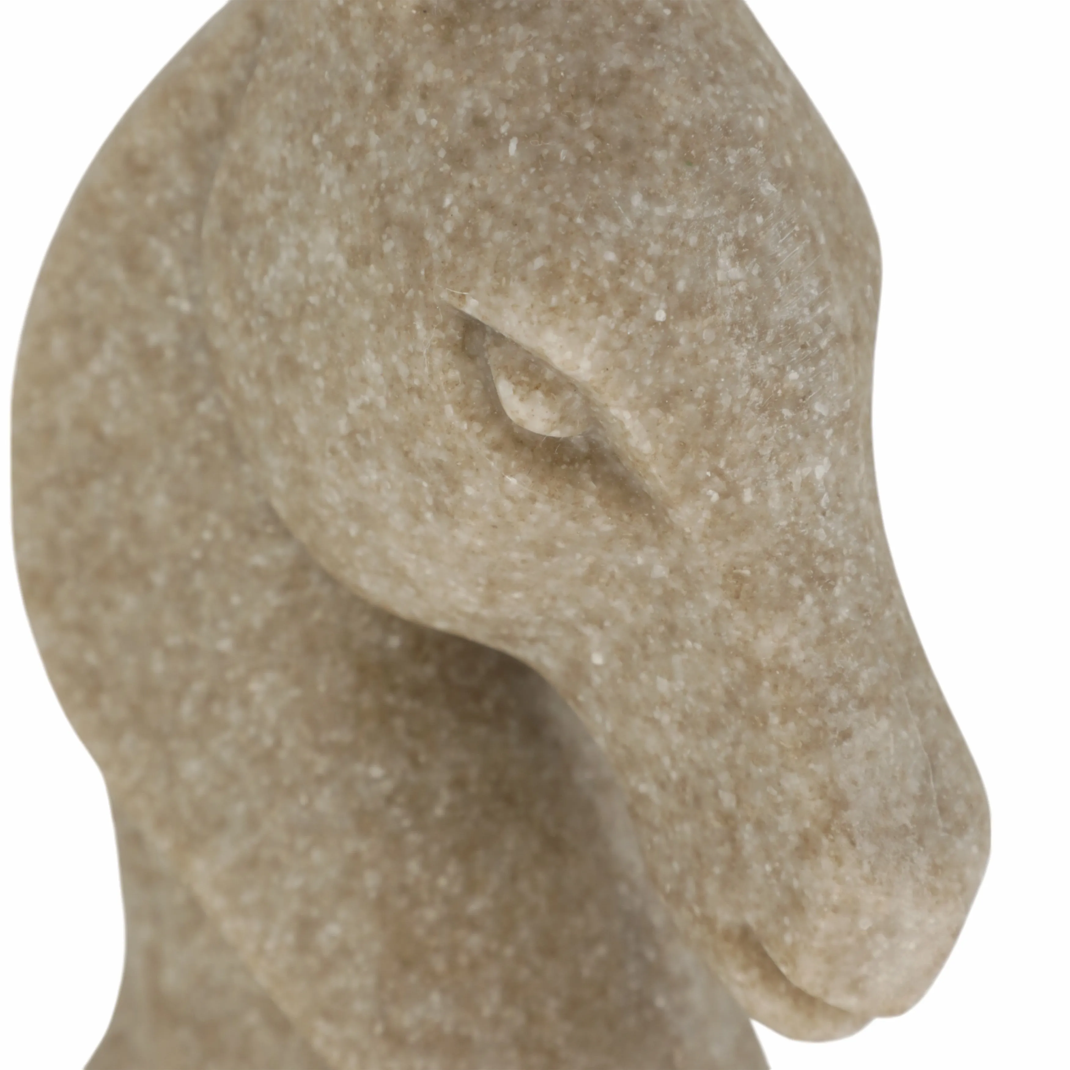 15" Flowood Brown Quartz Resin Horse Statuary