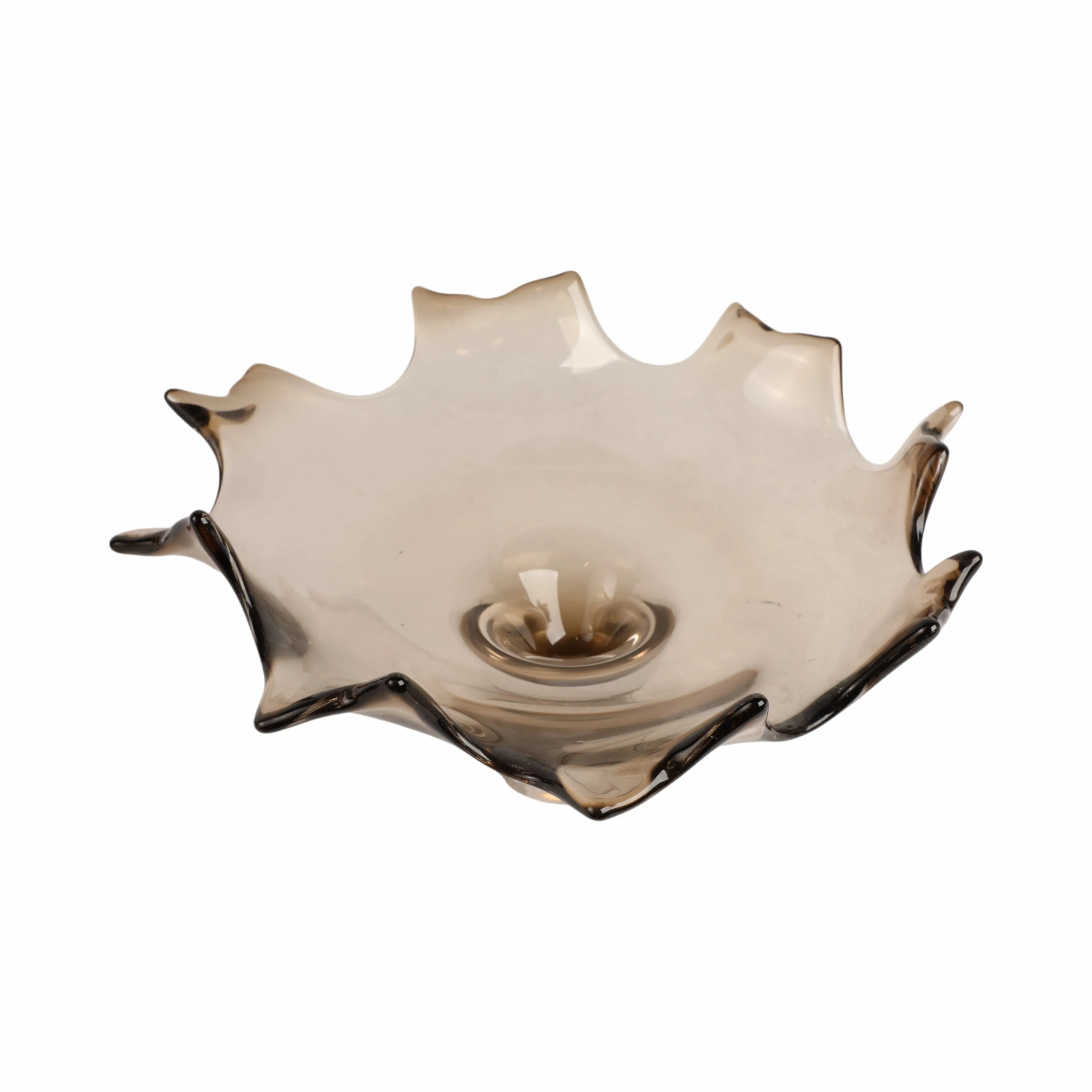 15" Padma Artisan Blown Glass Bowl
