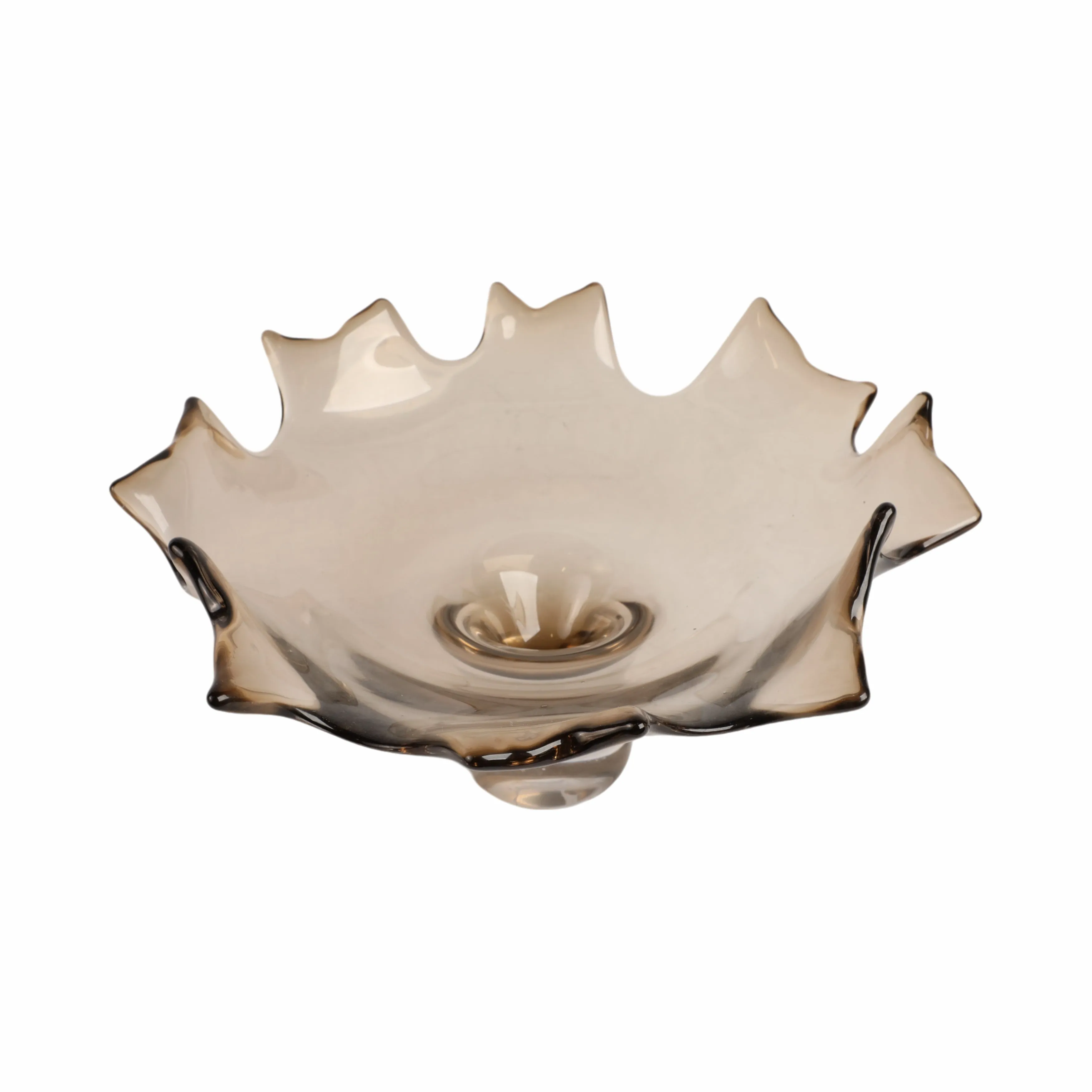 15" Padma Artisan Blown Glass Bowl
