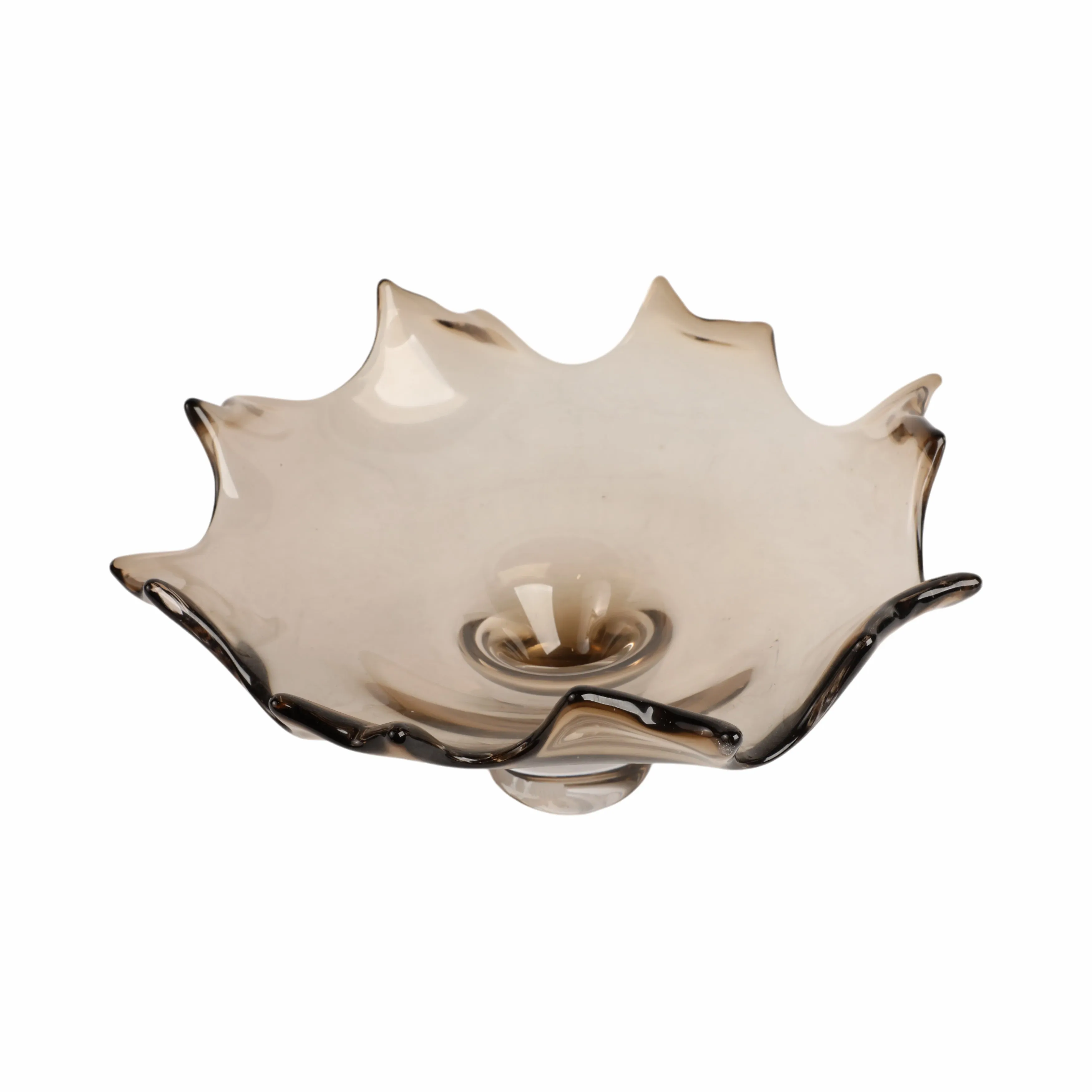 15" Padma Artisan Blown Glass Bowl