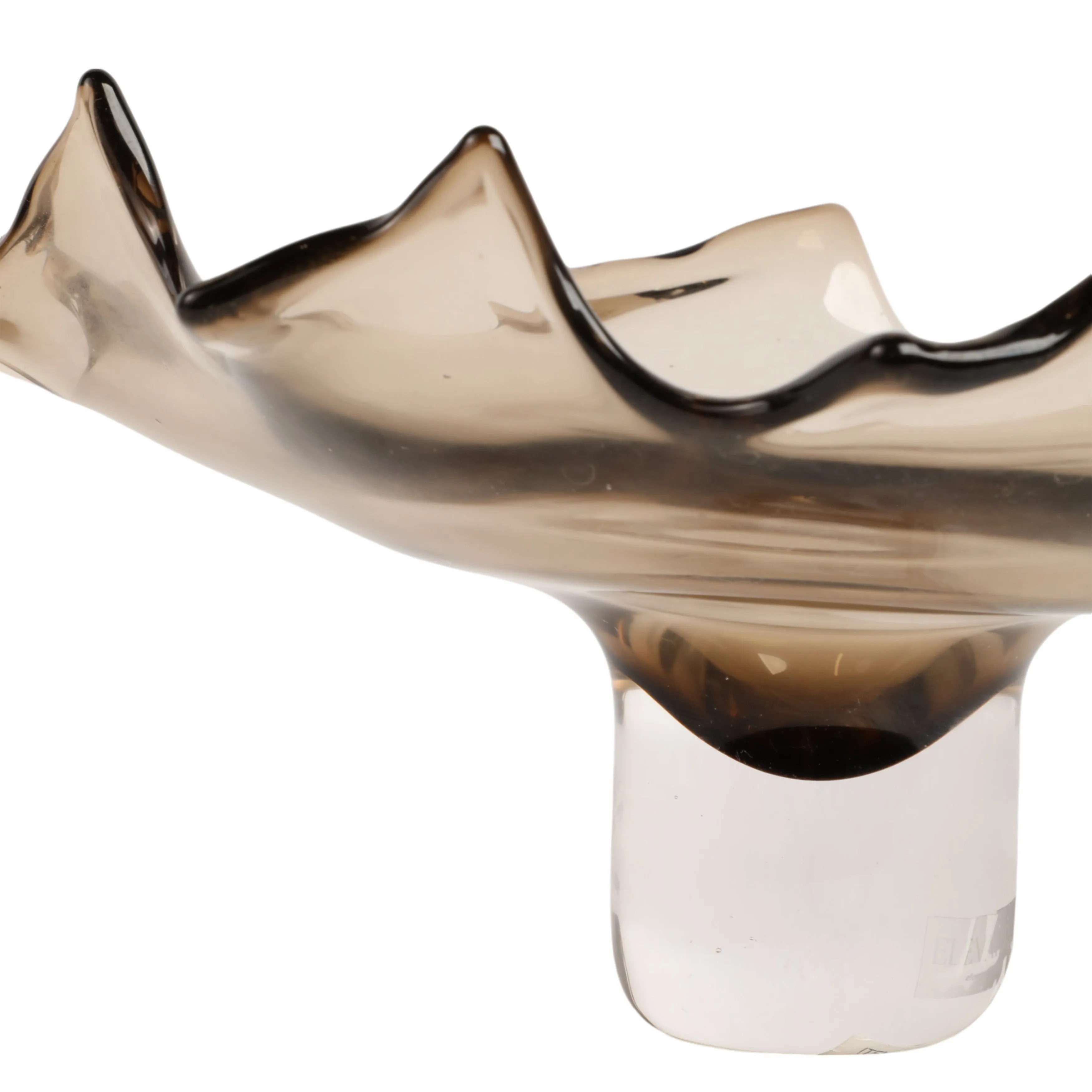 15" Padma Artisan Blown Glass Bowl
