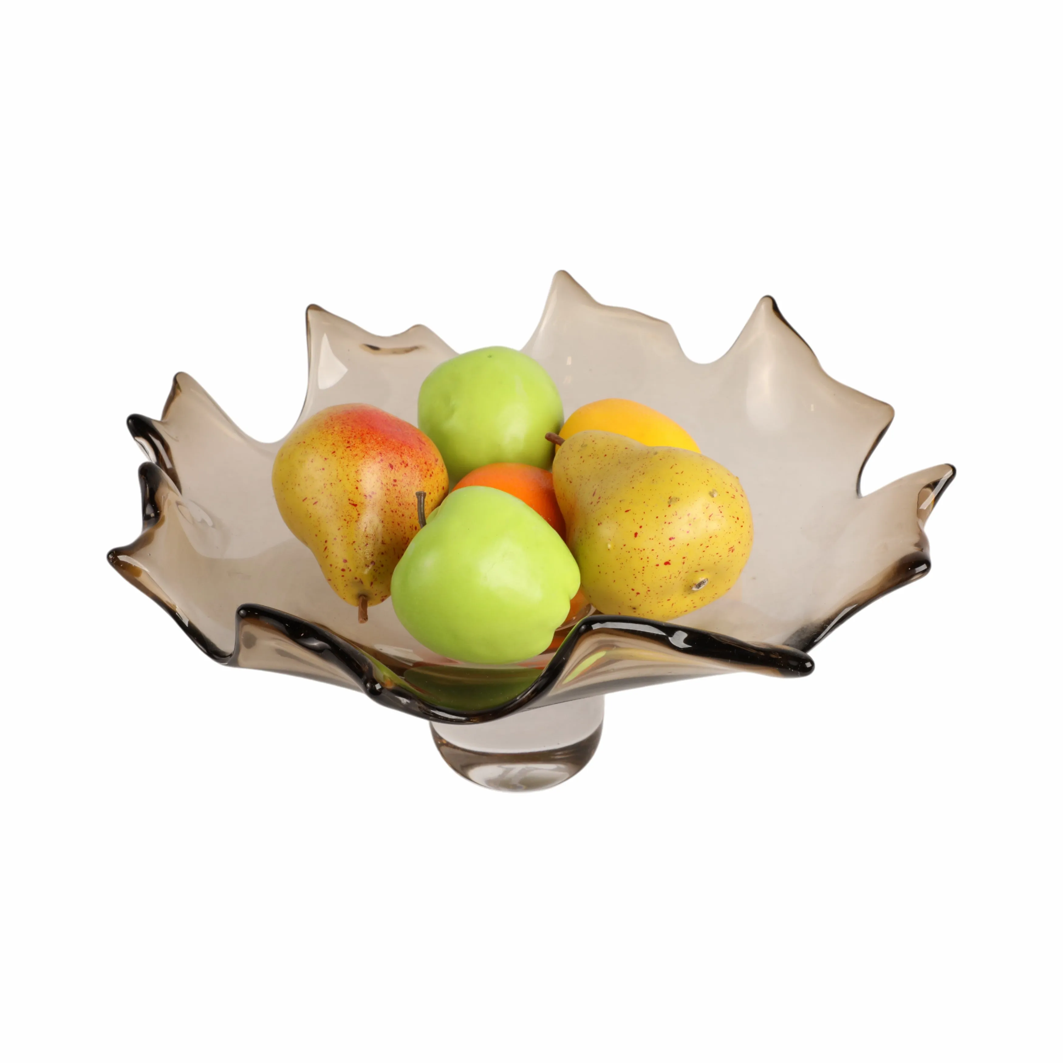 15" Padma Artisan Blown Glass Bowl