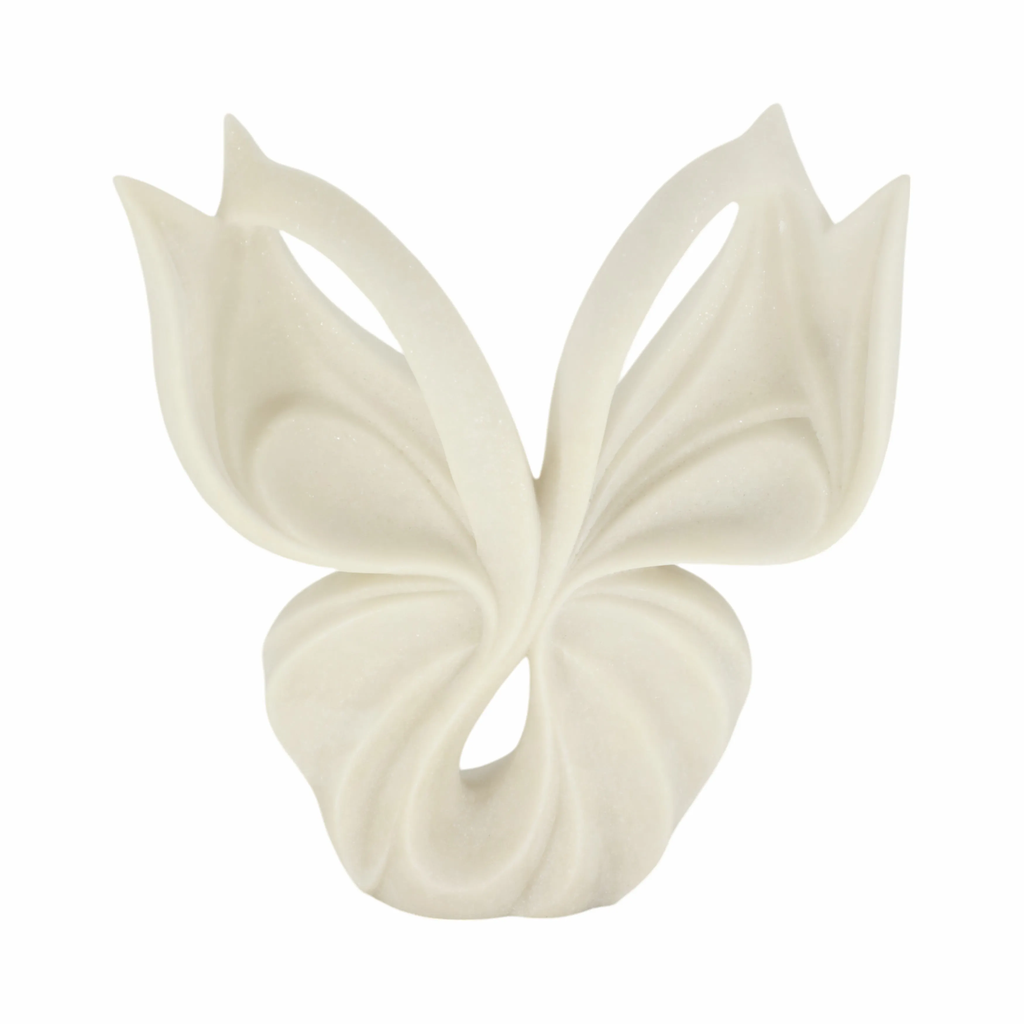 16" Renfe Large Quartz Resin Butterfly Statuary