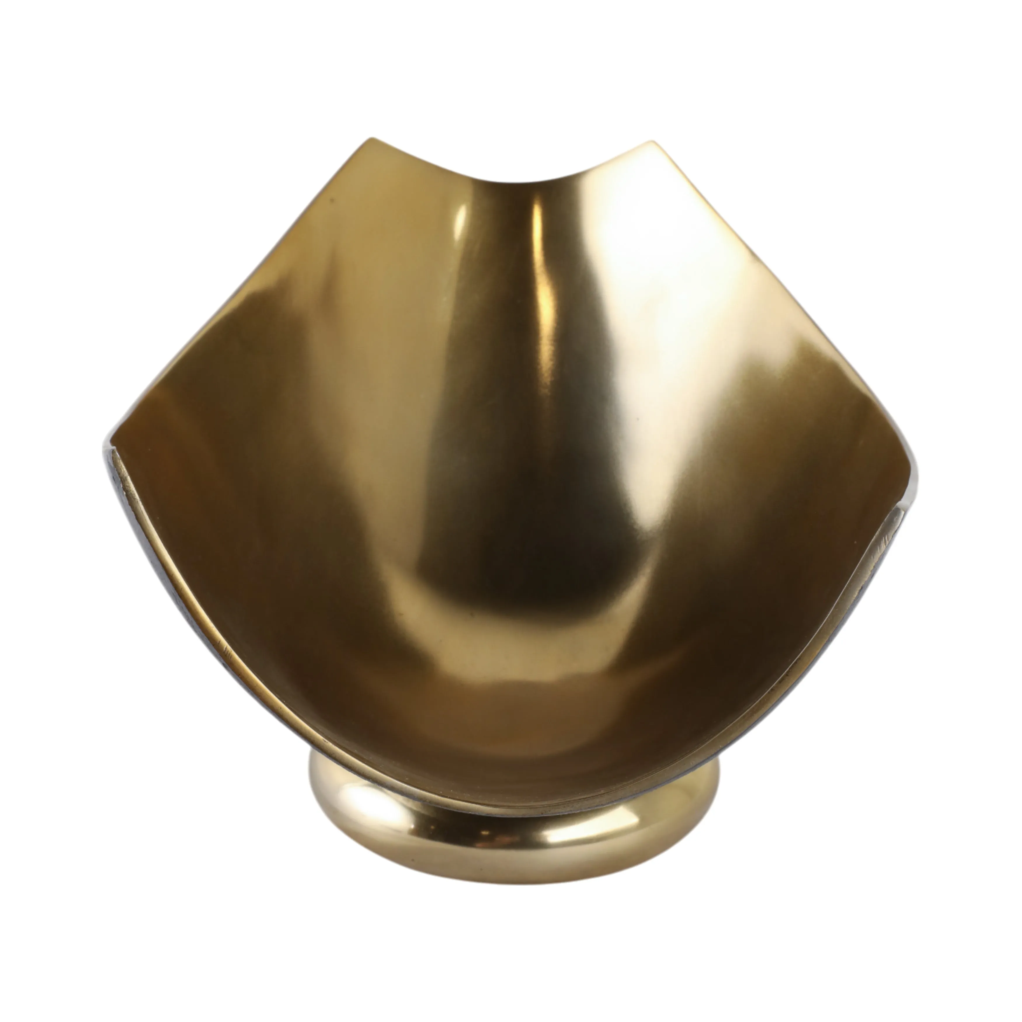 16" Rouen Black And Gold Bowl