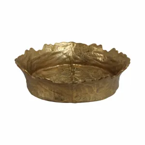17" Strasbourg Gold Metal Bowl