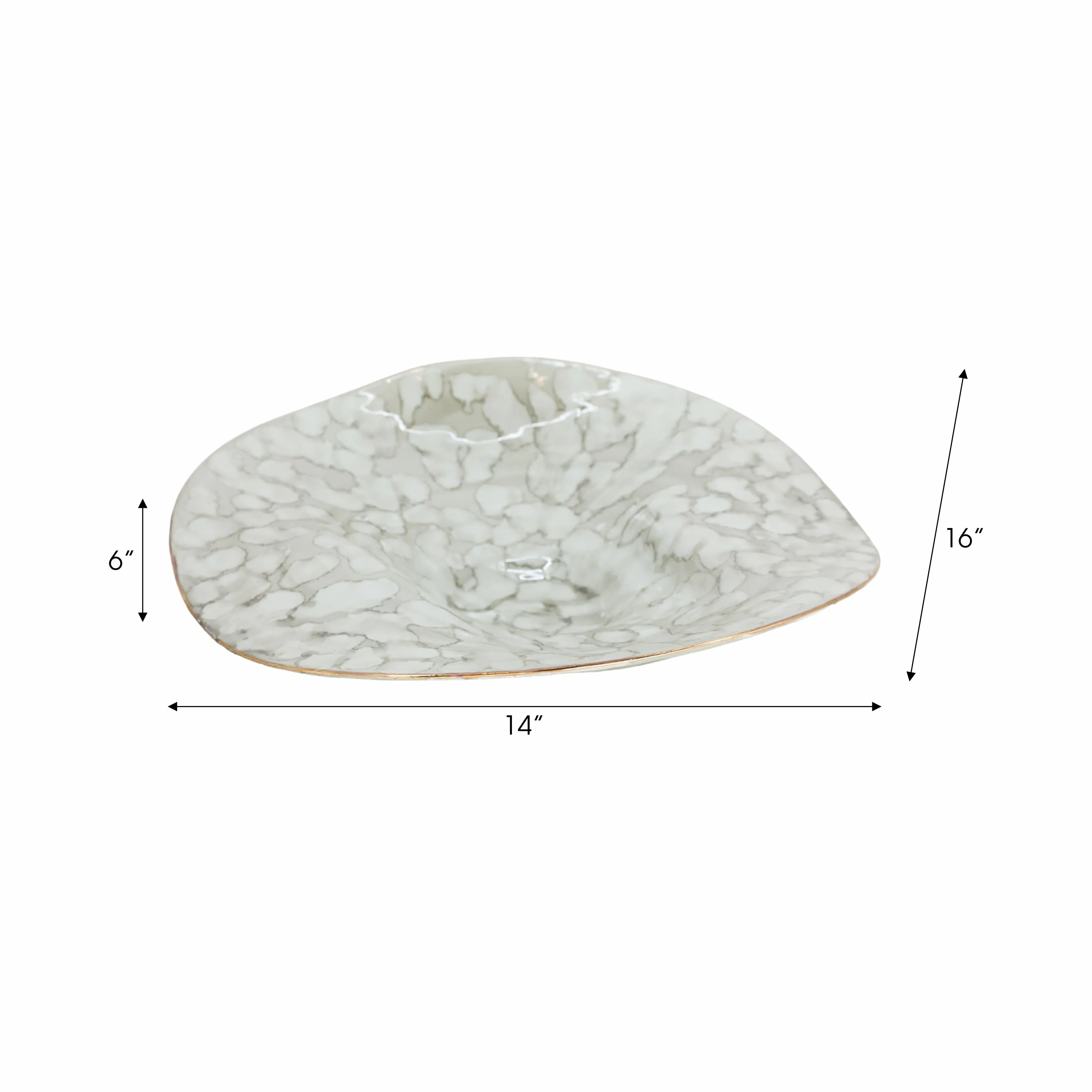 18" Caledonia Decorative Bowl, Multi