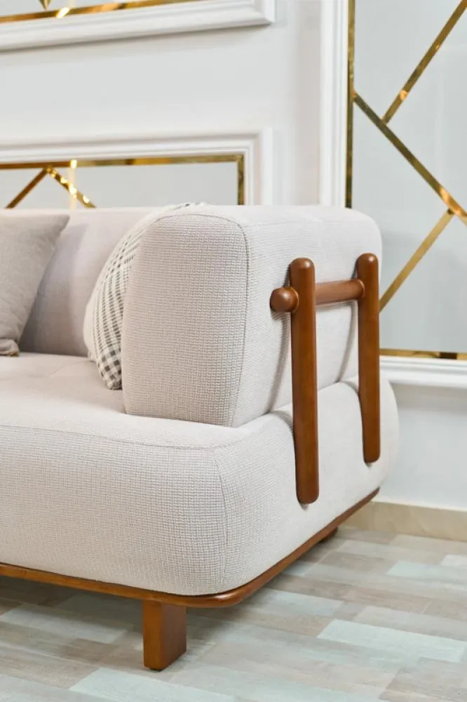 2-seater sofa from Maiden Home, off-white - 190x75x75 cm M110453244