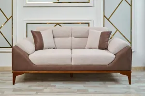 2-seater sofa from Maiden Home, white - 190x75x75 cm M110453259