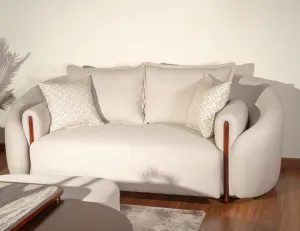2-seater sofa from Maiden Home, white - 190x75x75 cm M110453329