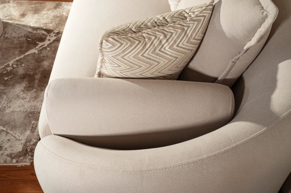 2-seater sofa from Maiden Home, white - 190x75x75 cm M110453329