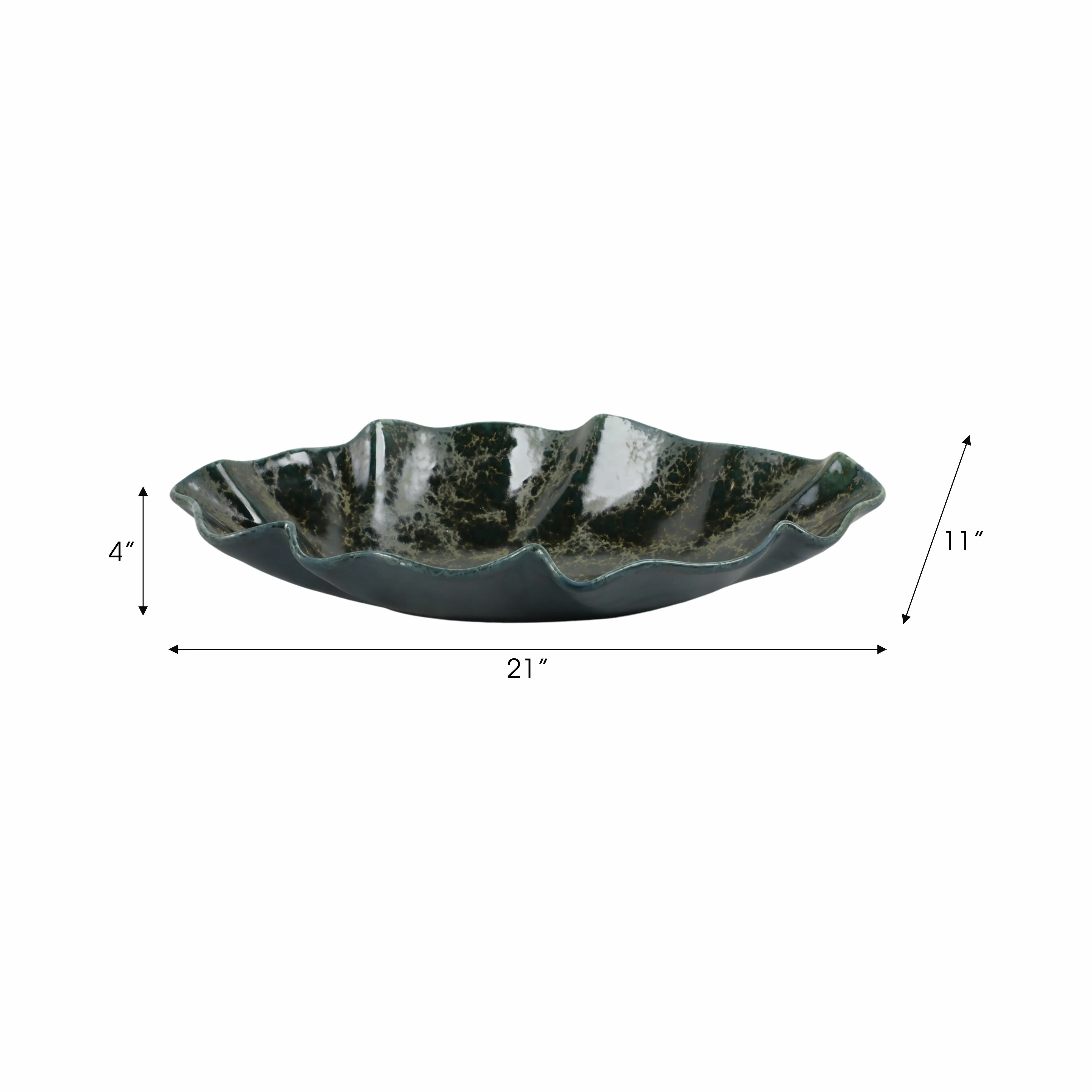 21" Sobreda Portugal Oval Bowl