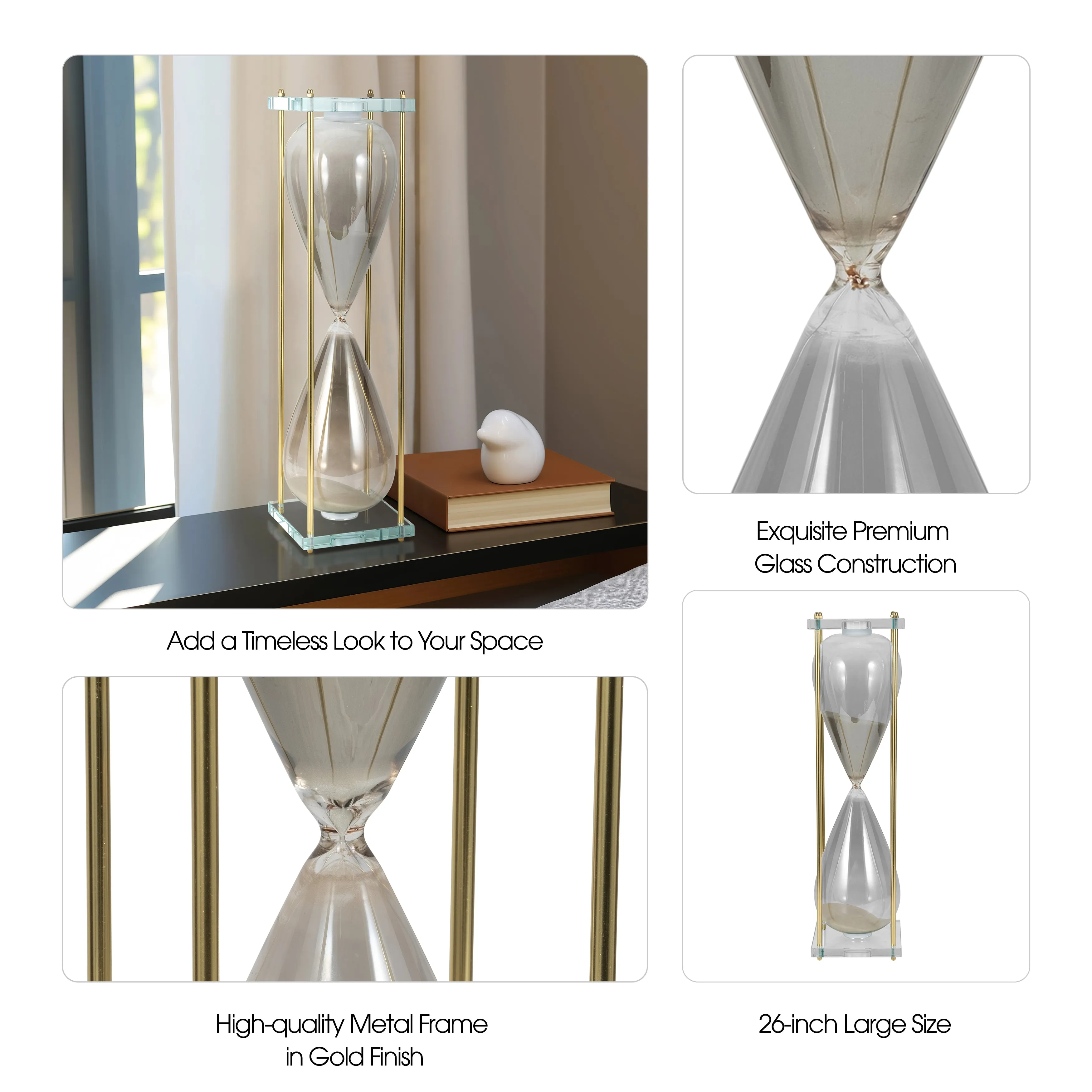 26" Reynolds Large Gold Hourglass