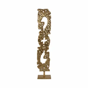28" Hobart Small Gold Statuary