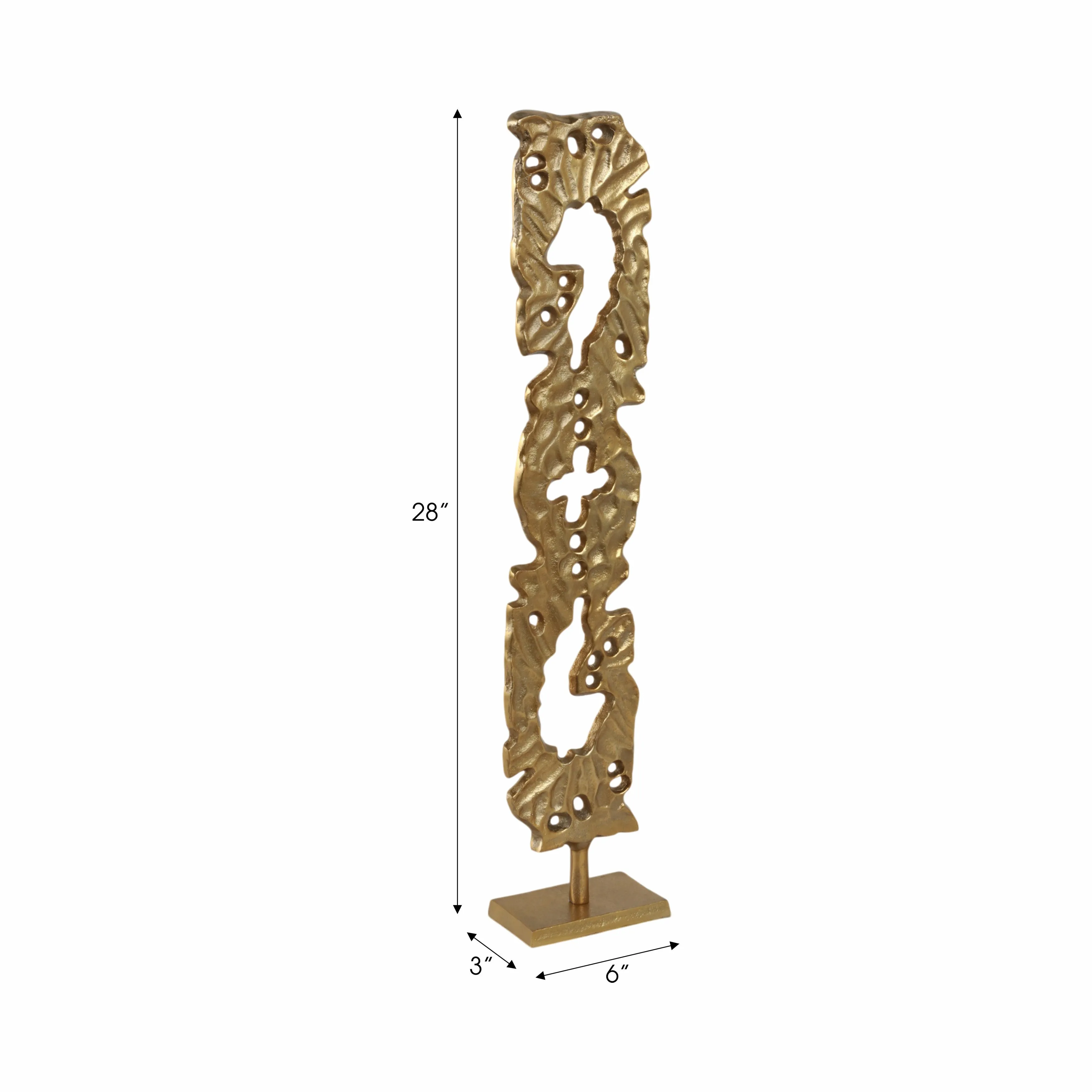 28" Hobart Small Gold Statuary