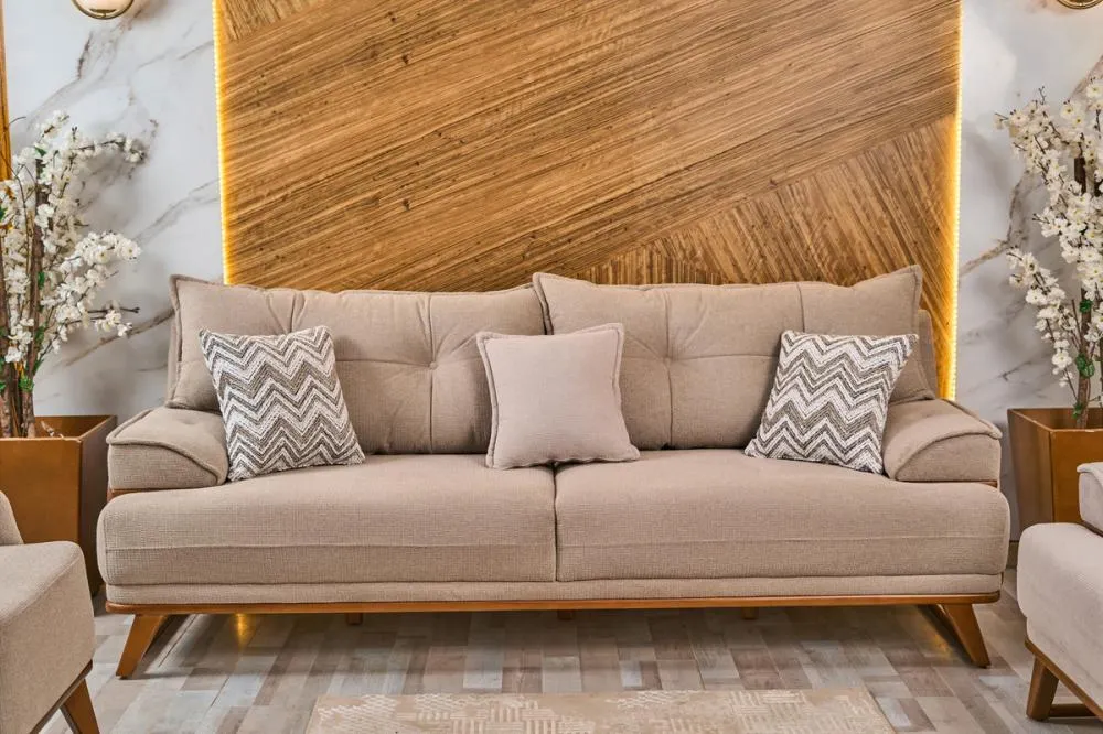 3-Seater Sofa from Maiden Home, Beige - 220x75x75 cm M110453267