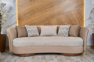 3-seater sofa from Maiden Home, Brown - 220x75x75 cm M110453273