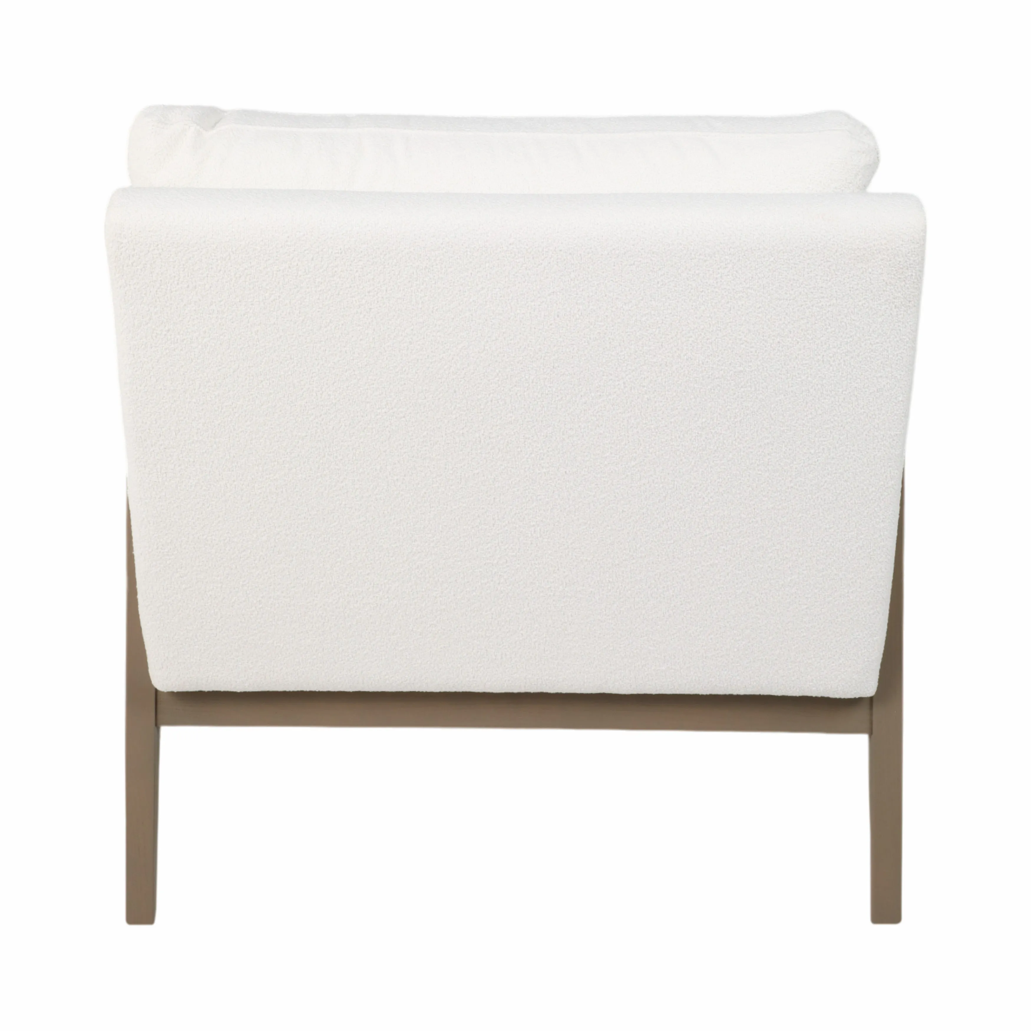 33" Alonzo Accent Chair, Ivory