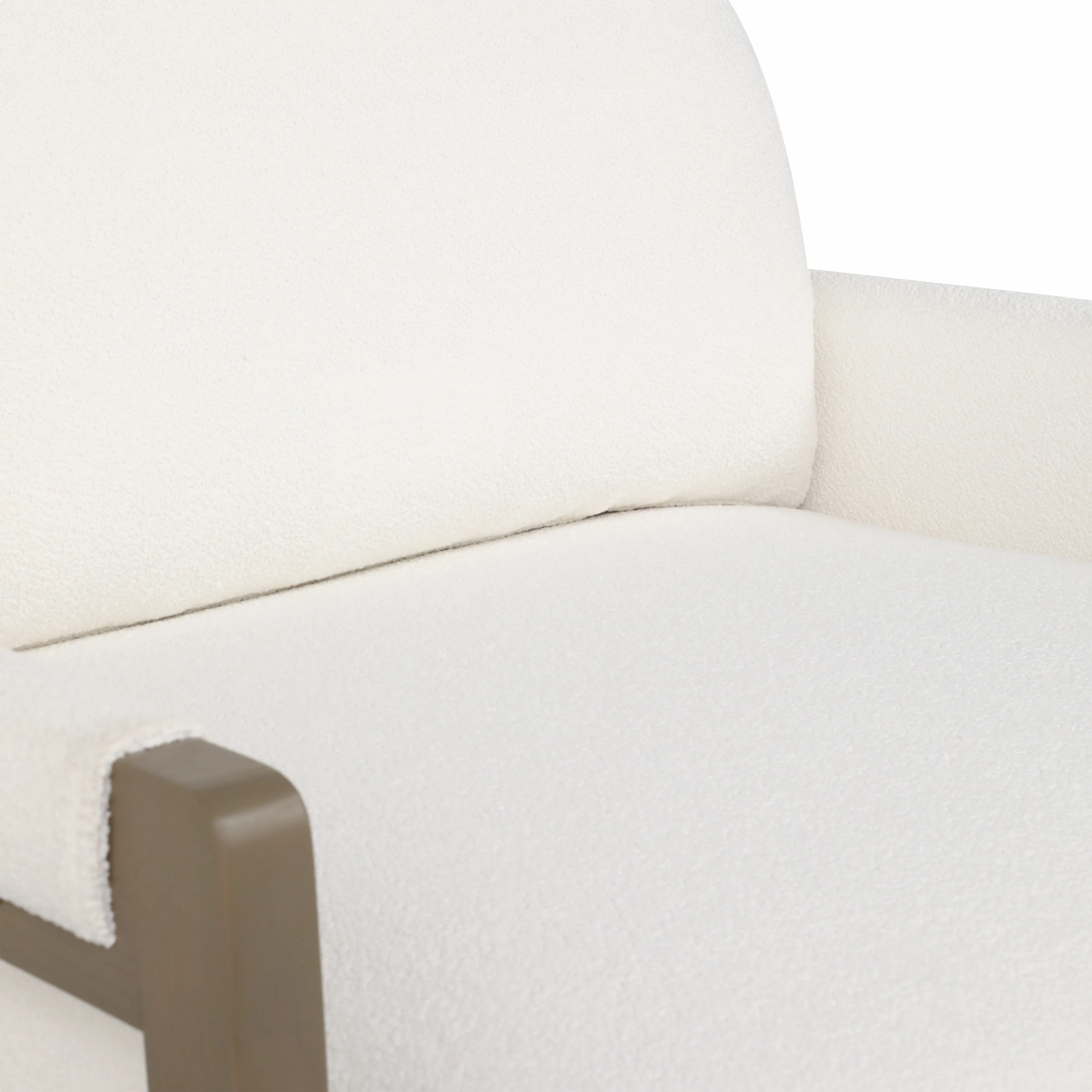 33" Alonzo Accent Chair, Ivory