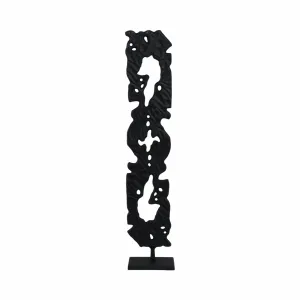 33" Hobart Large Black Statuary
