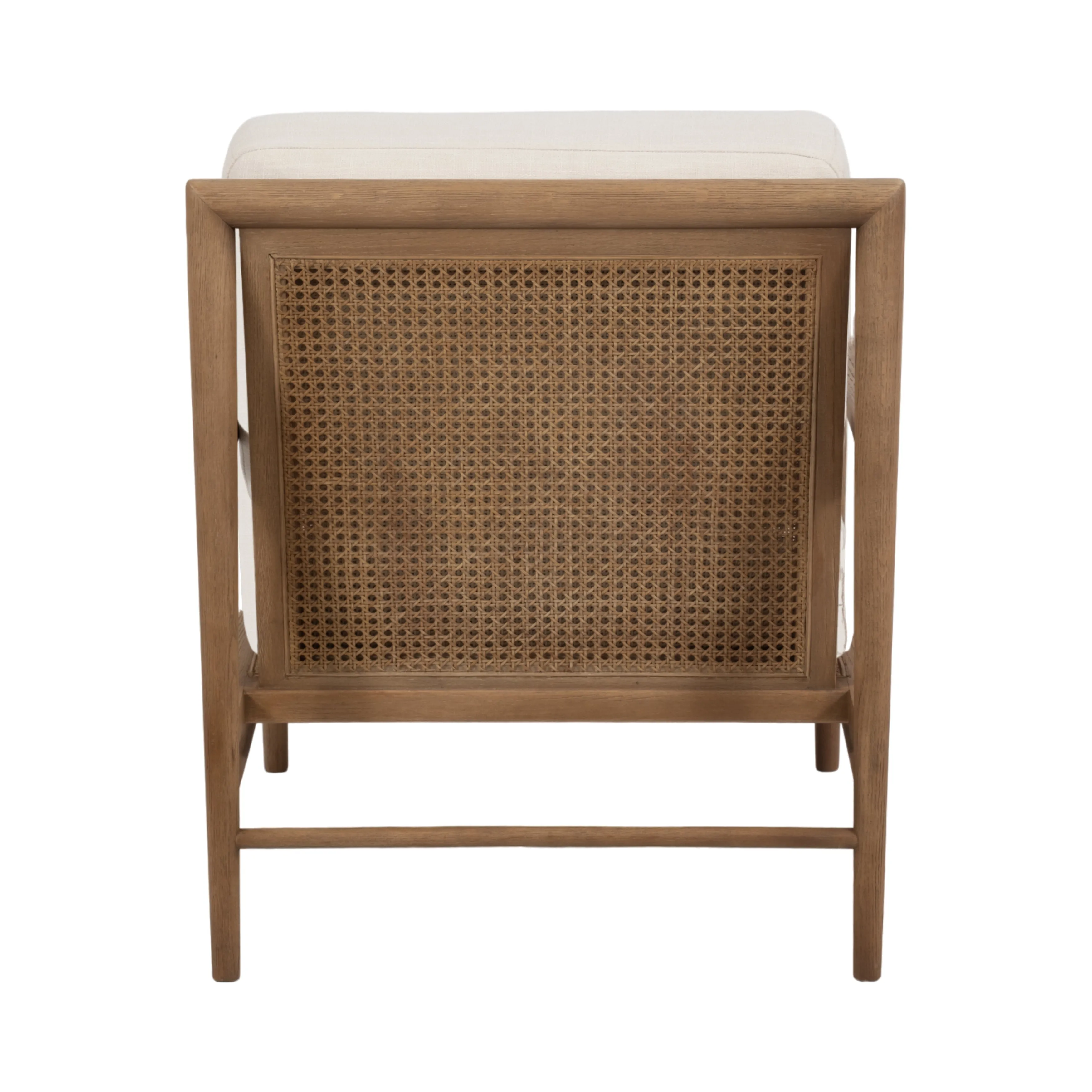 34" Exuma Accent Chair, Ivory