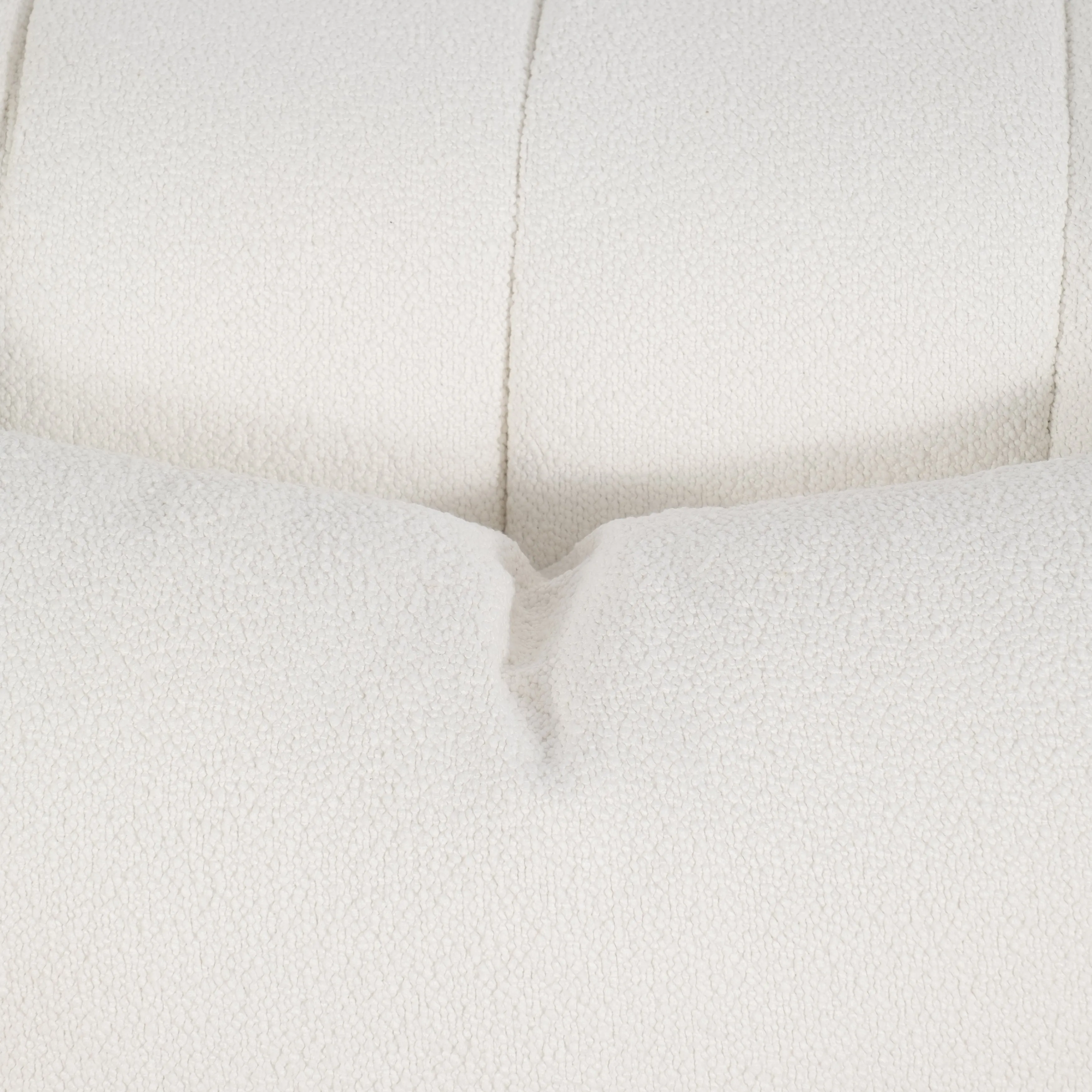 40" Andreeva Tufted Accent Chair, Ivory