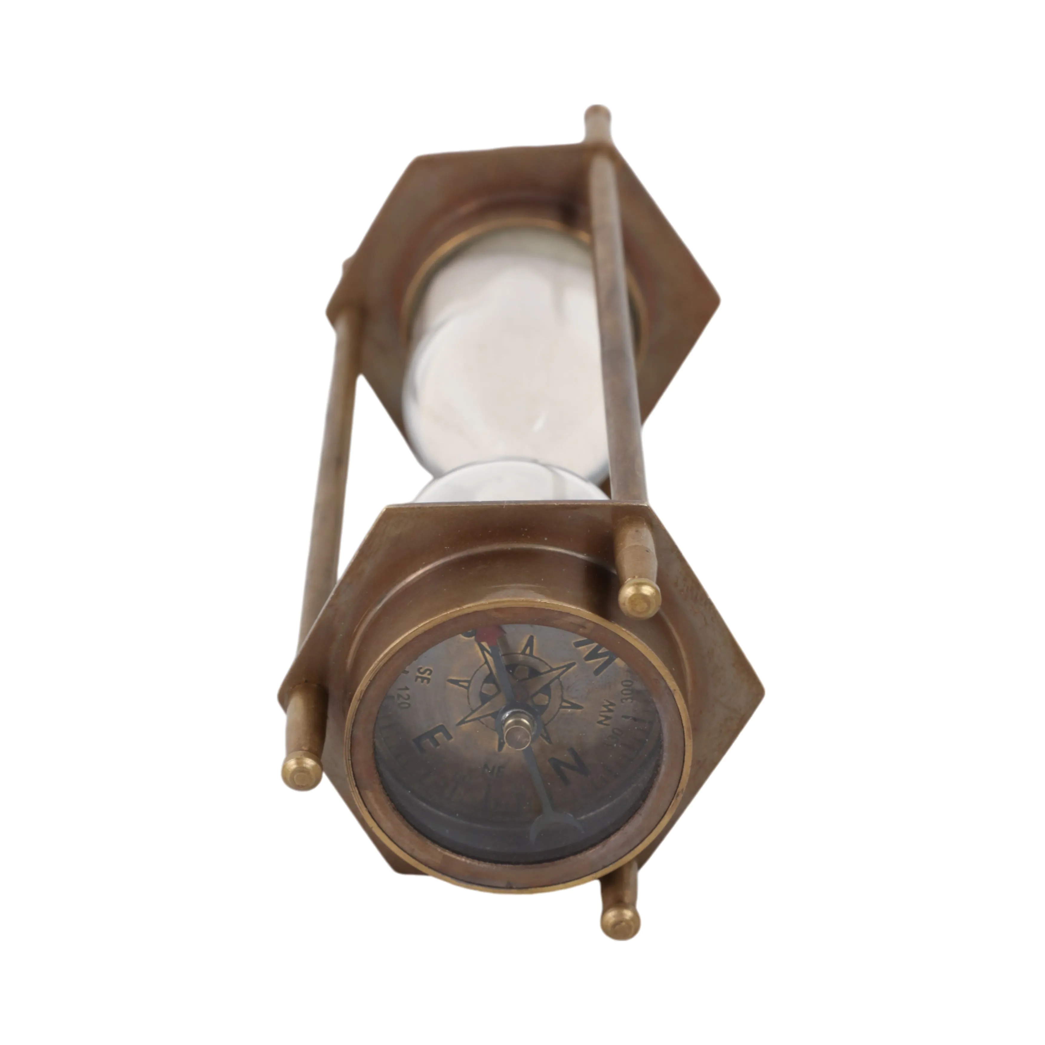 5" Hayes Brass Hourglass