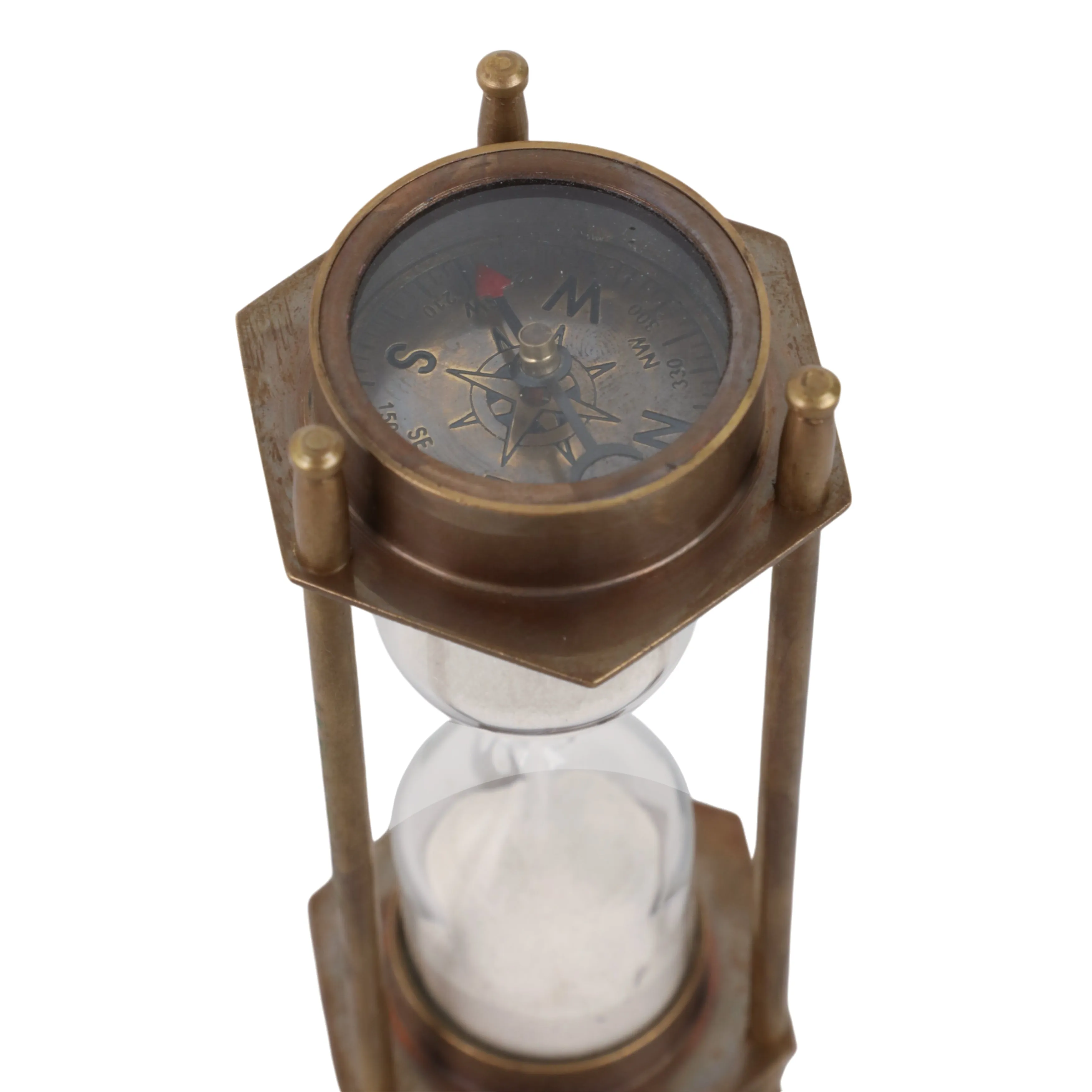 5" Hayes Brass Hourglass