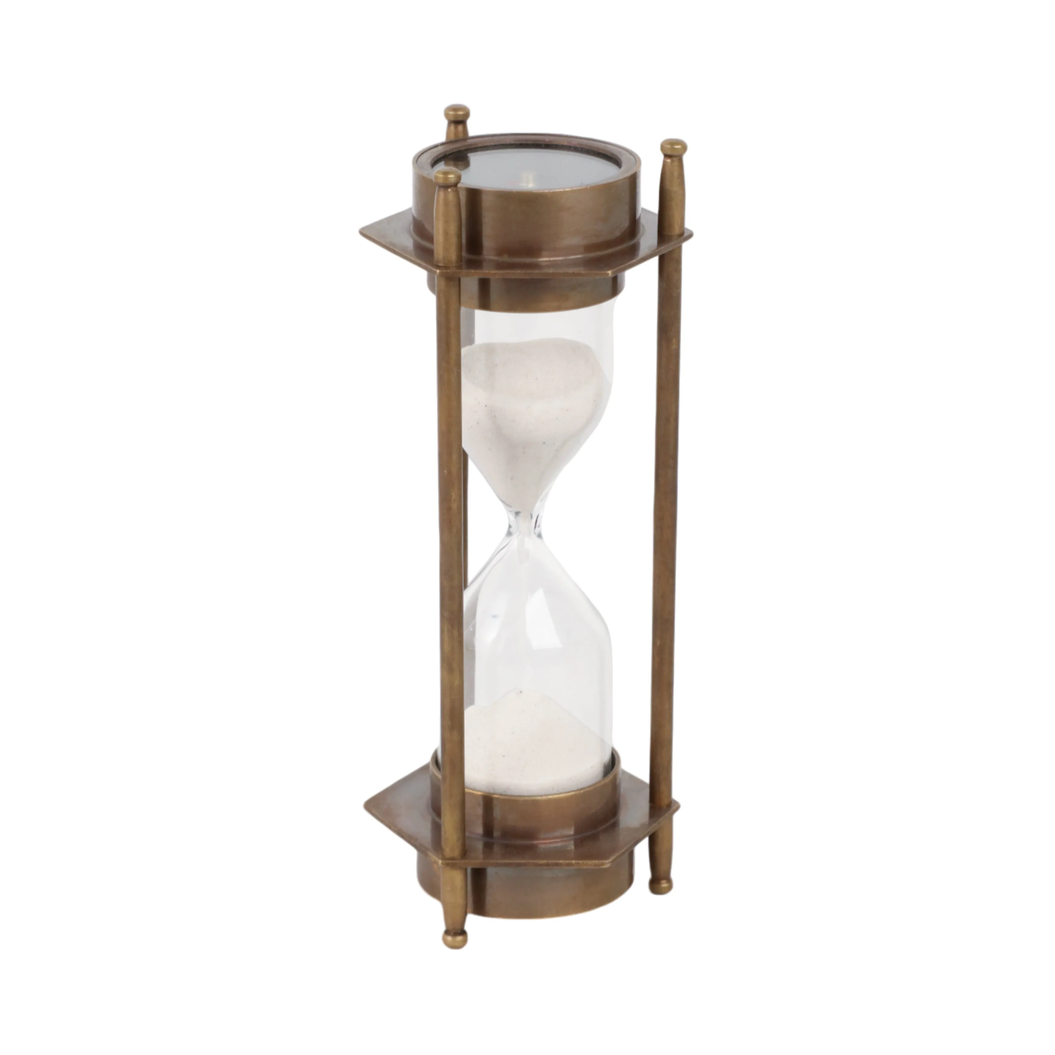 5" Hayes Brass Hourglass