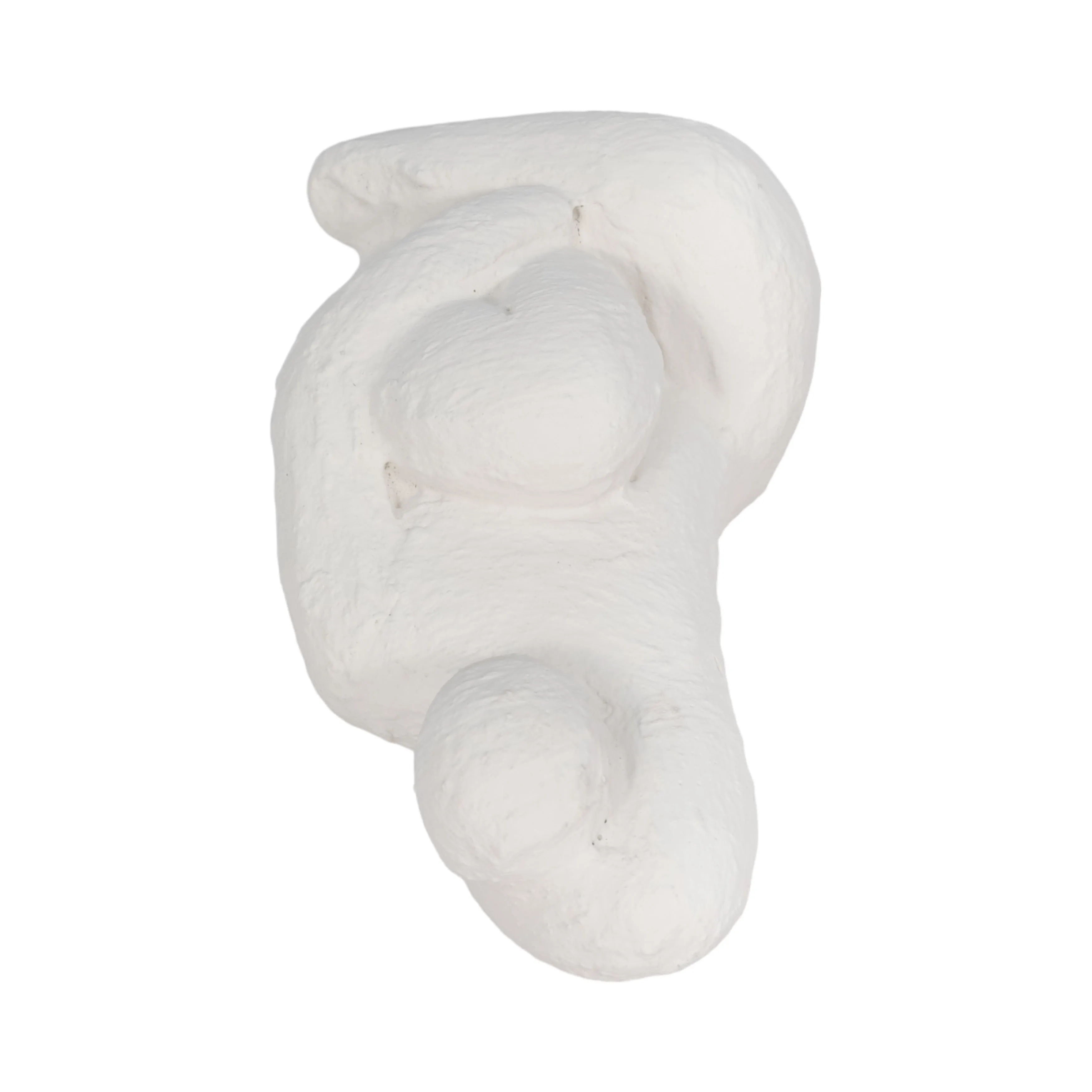 8" Raised Arm Posing Figure, White
